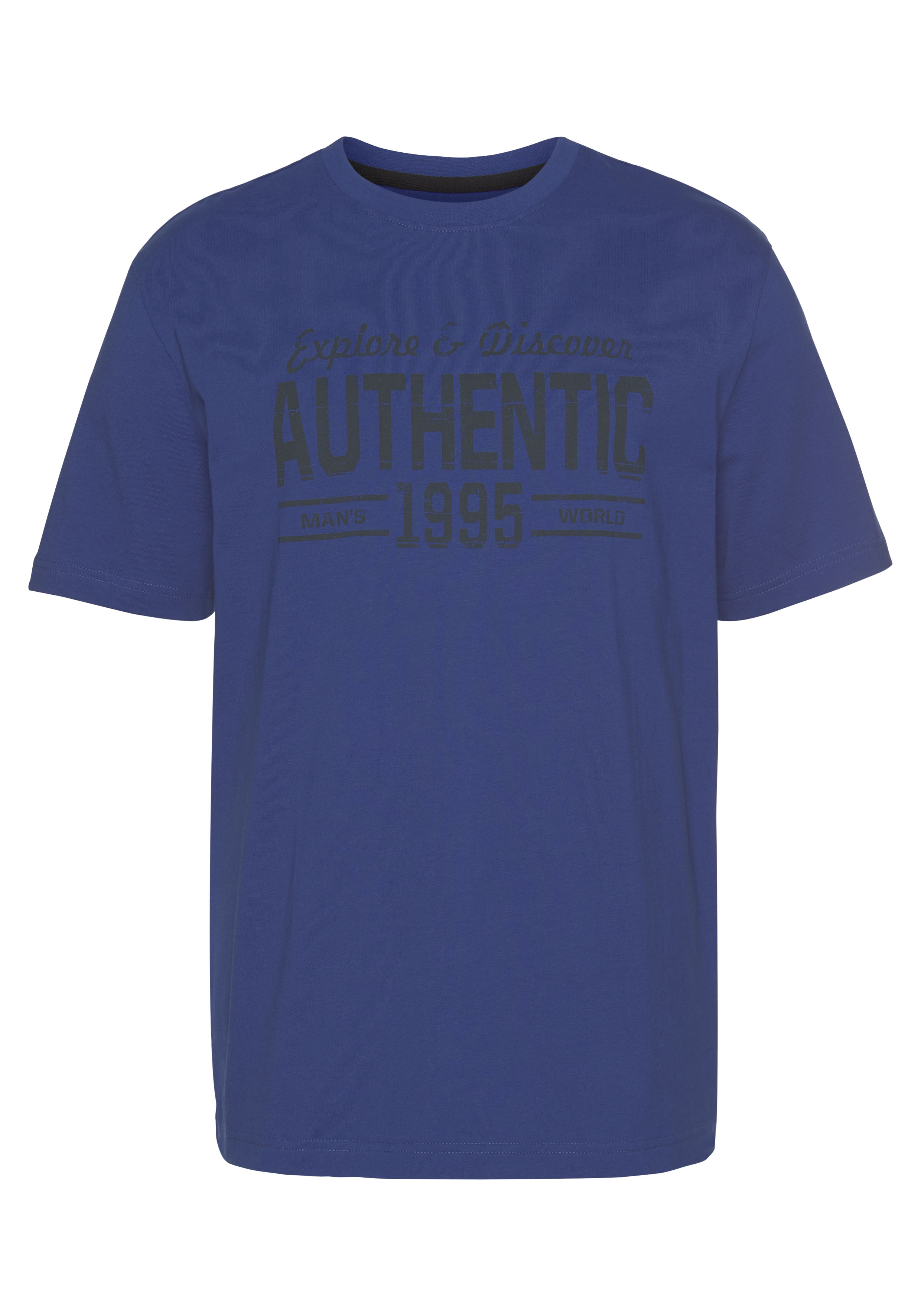 Hemden Herren Kurzarm Man/'s World Kurzarmhemd Set, 2 tlg., mit T-Shirt