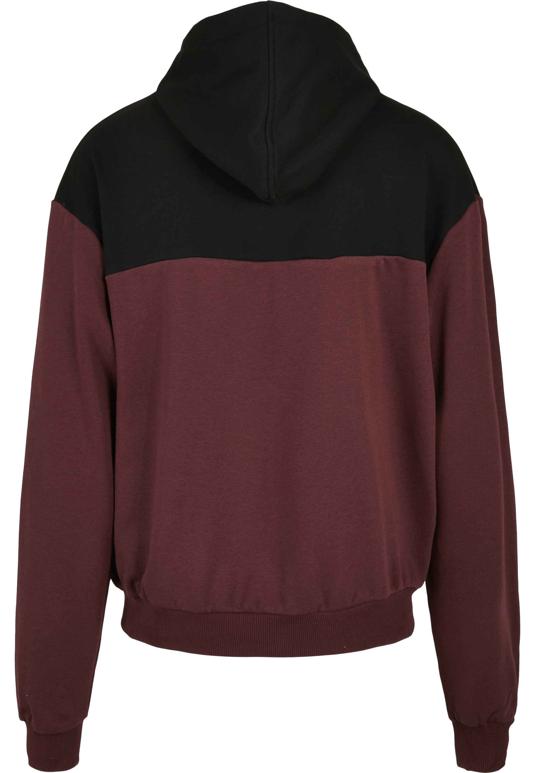 URBAN CLASSICS Rundhalspullover »Urban Classics Herren Upper Block Hoody« 1 Stk.
