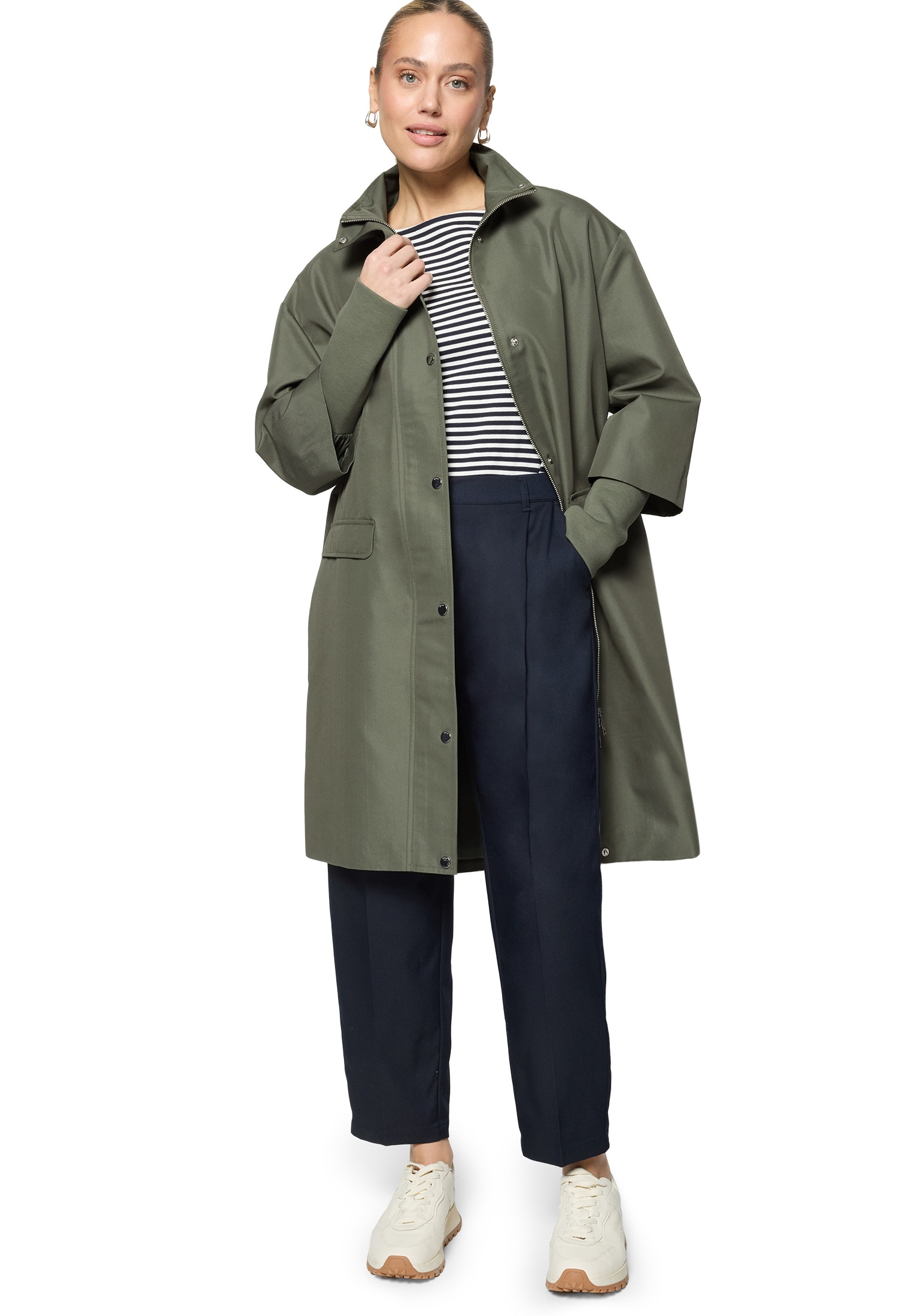 Zero Langmantel »Damen mit Stulpen«