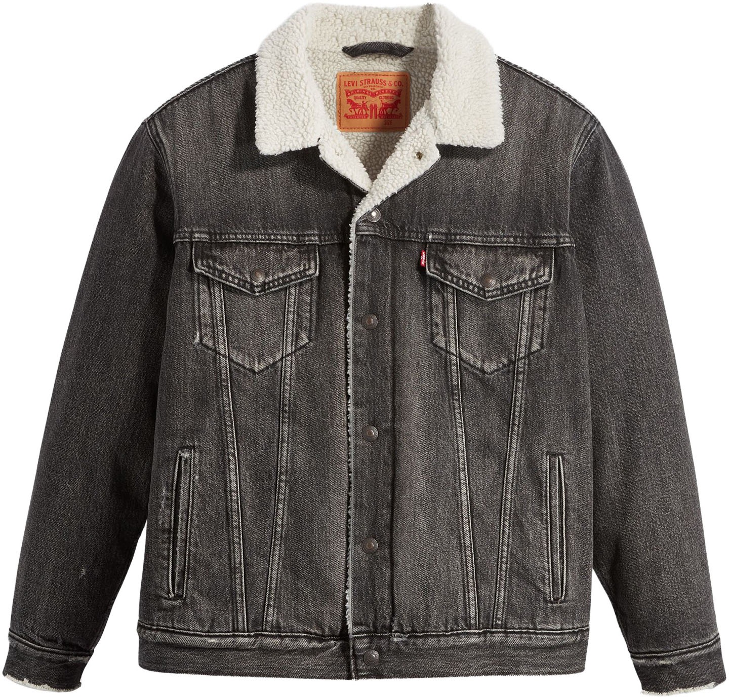 Thumbnail - Levis Jeansjacke Warm gefüttert