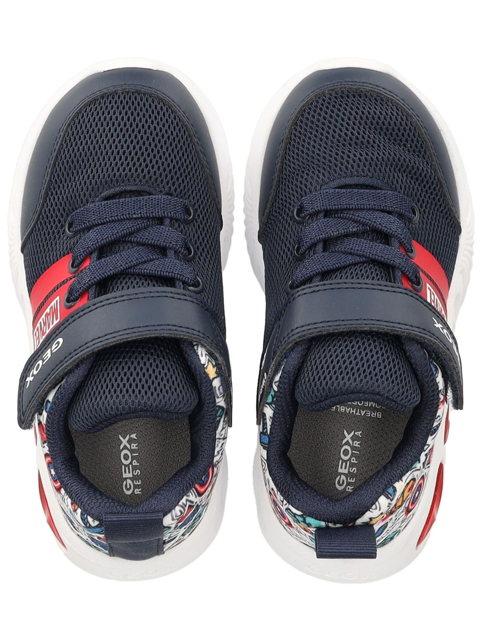 Geox Sneaker »Geox Sneaker Lederimitat/Mesh«