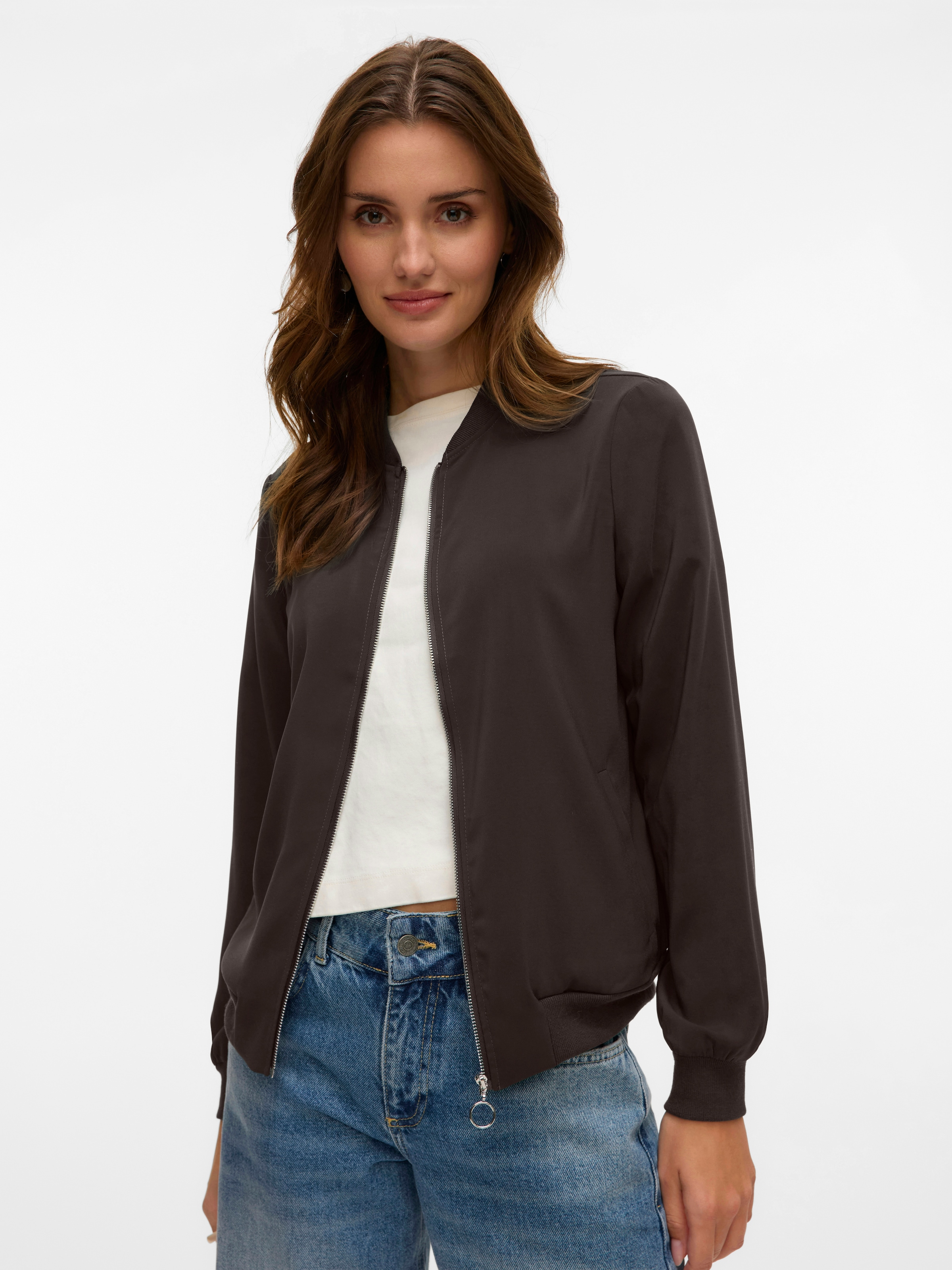 Vero Moda Bomberjacke "VMCOCO L/S BOMBER NOOS", in modisch kurzer Form günstig online kaufen