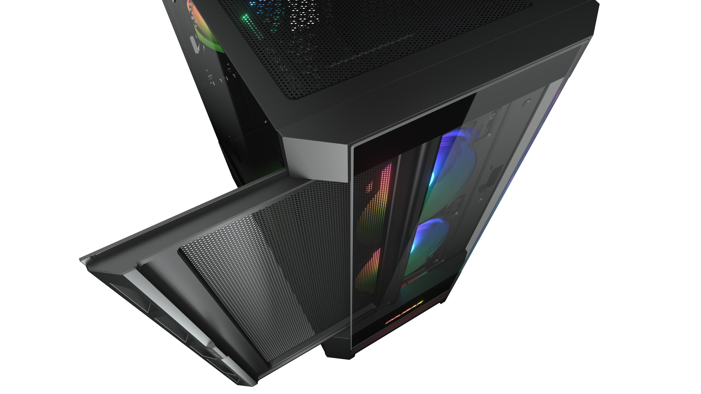 Cougar PC-Gehäuse »DUOFACE RGB, Mid Tower, Schwarz«