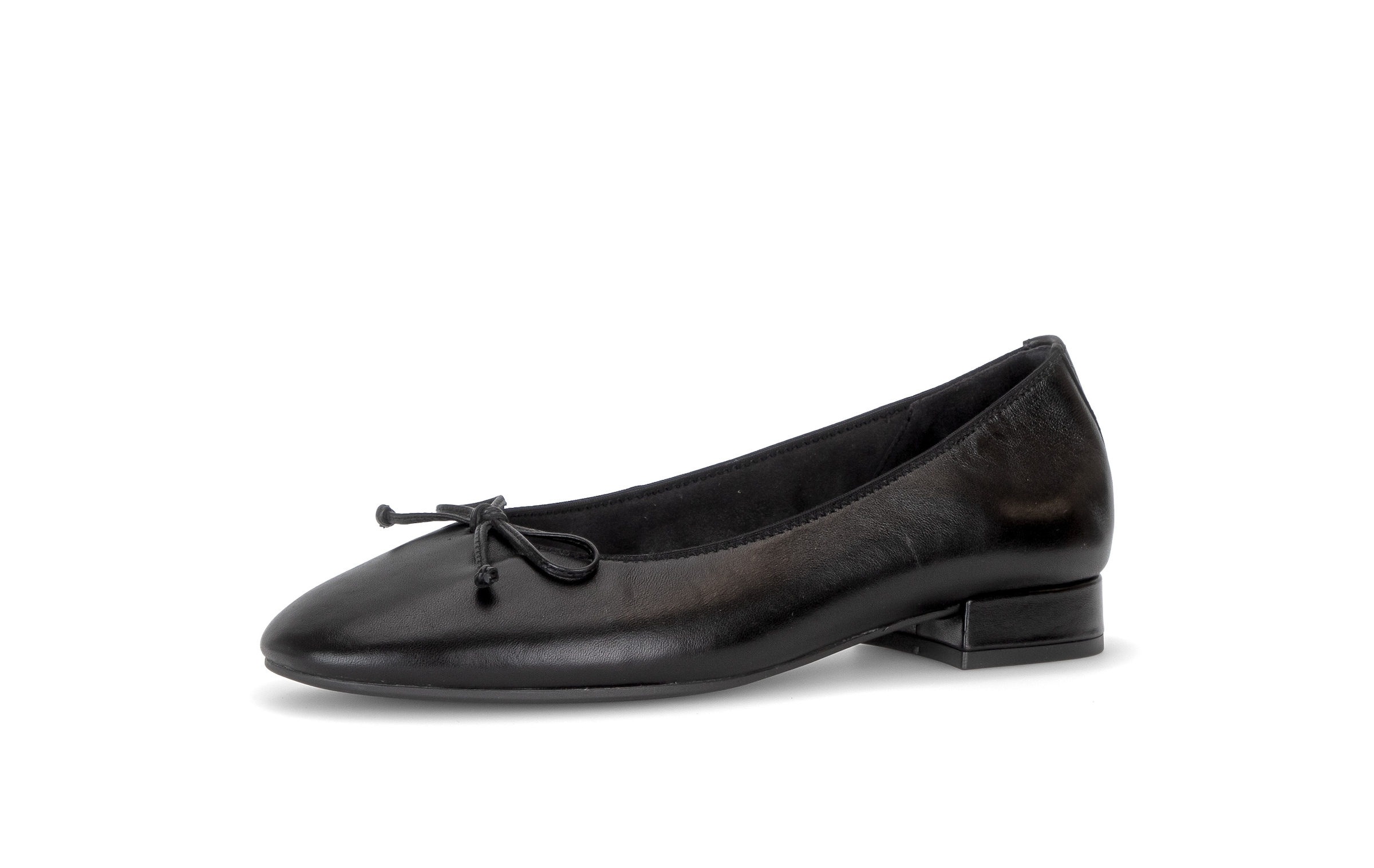 Gabor Pumps Blockabsatz, Ballerina, mit Zierschleife, G-Weite (=weit)