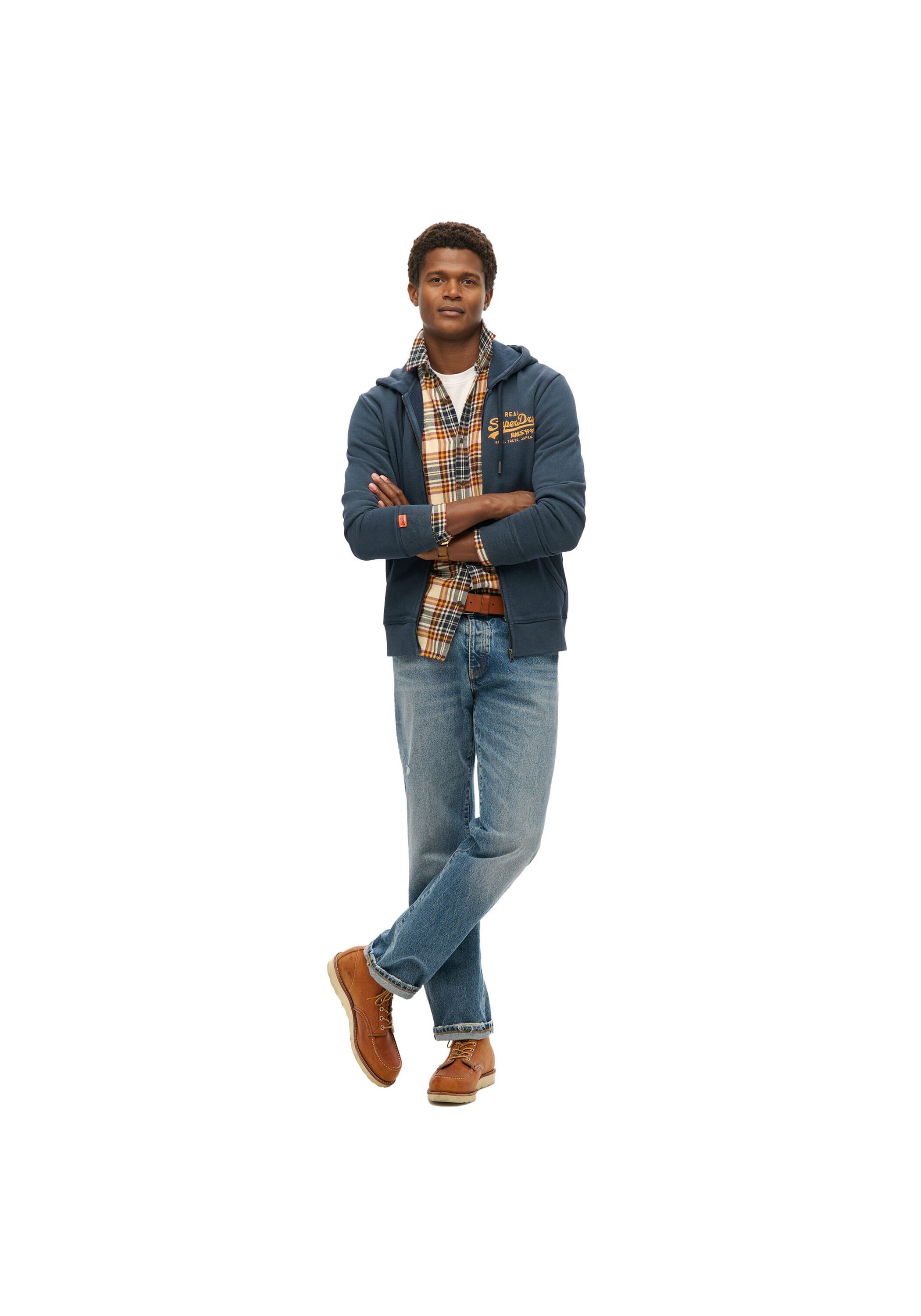 Superdry Sweatshirt »Sweatjacke VI Embroidered Ziphood«