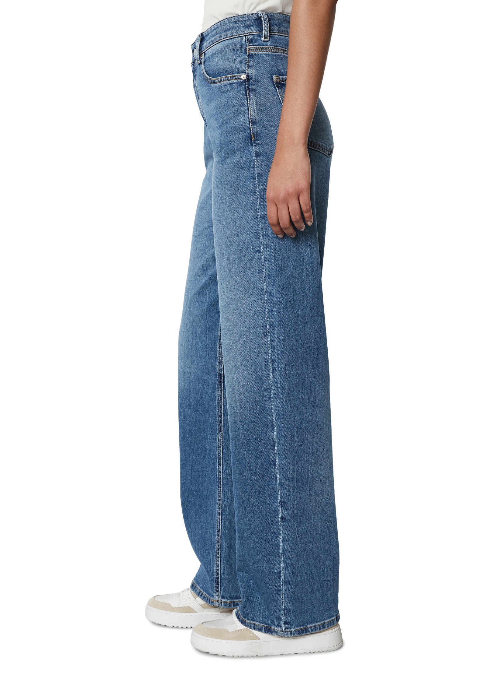 Marc O'Polo DENIM Weite Jeans »aus Organic Cotton-Stretch«