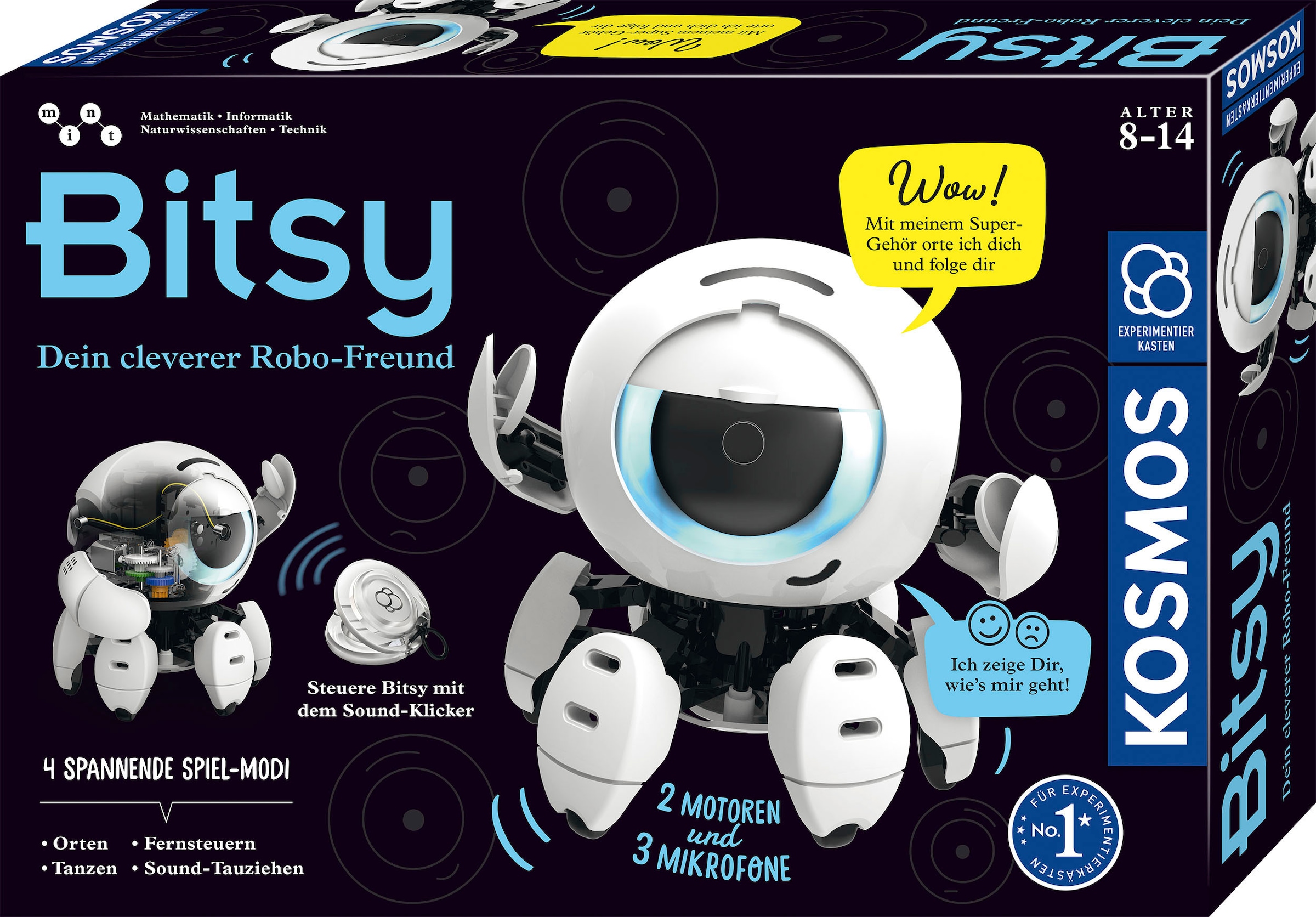 Kosmos Experimentierkasten »Bitsy - Dein cleverer Robo-Freund«