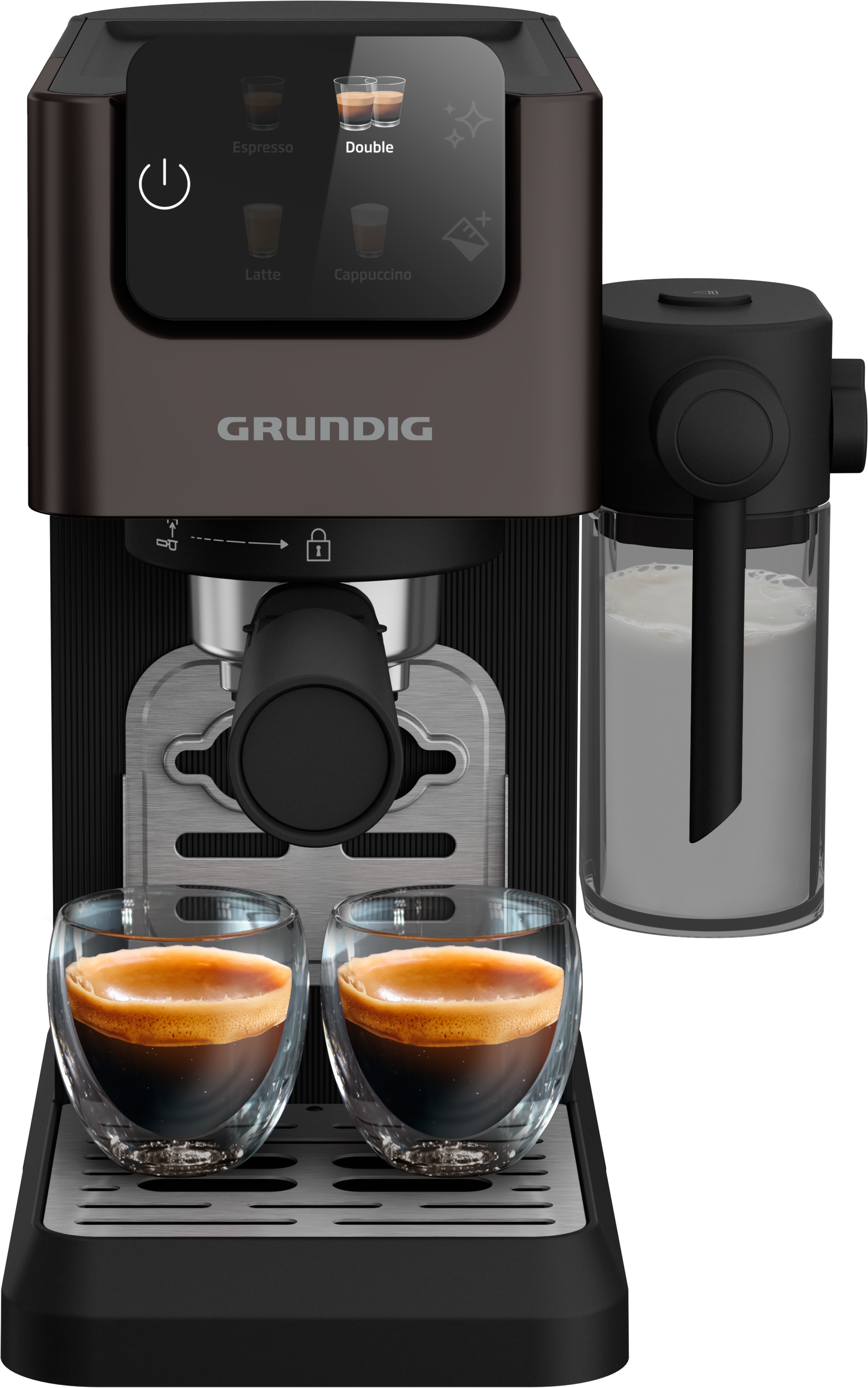 Grundig Espressomaschine "KSM 5330" mit integriertem Milchbehälter günstig online kaufen