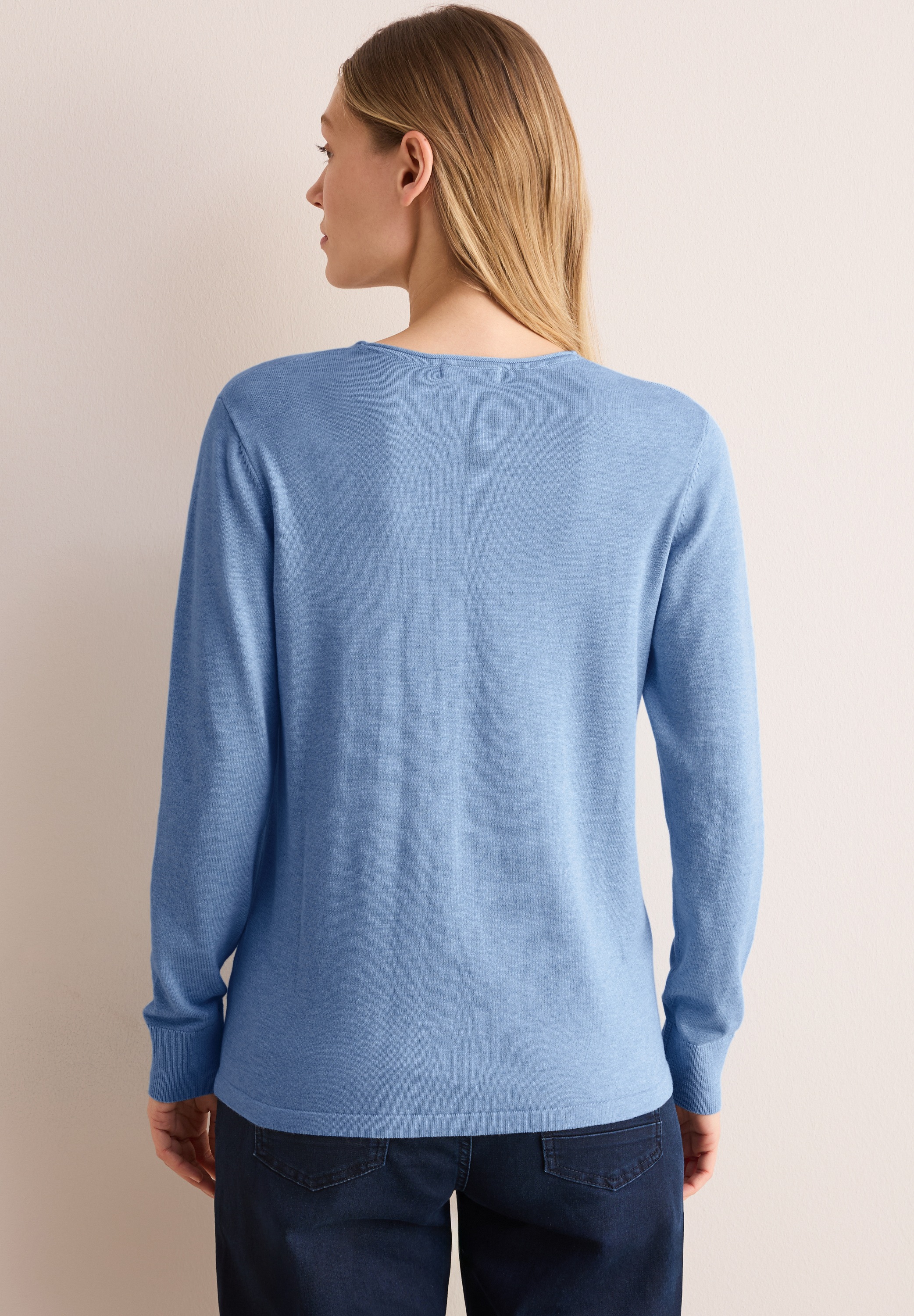 CECIL Strickpullover mit V-Ausschnitt günstig online kaufen
