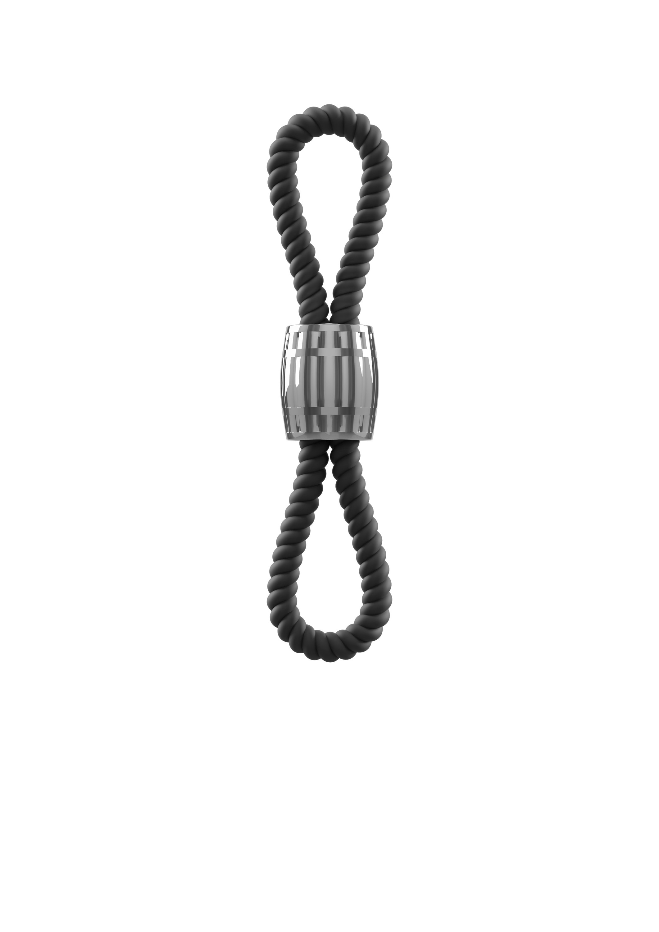 REBEL Penisring »Penisschlaufe Heavy Rope Cock Strap with two Loops«