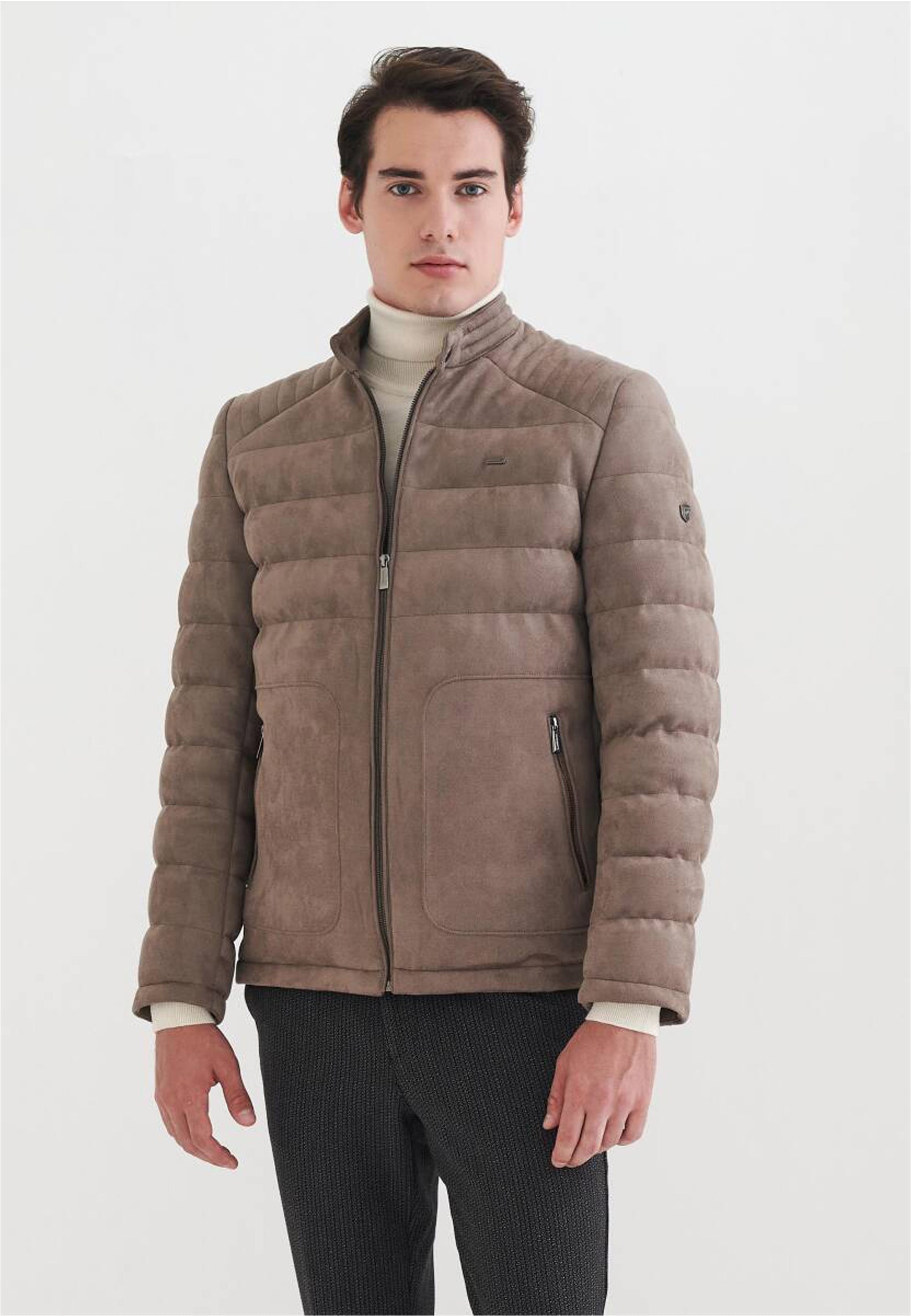 Pierre Cardin Outdoorjacke »Classic« mit Stehkragen und Front-Reißverschluss