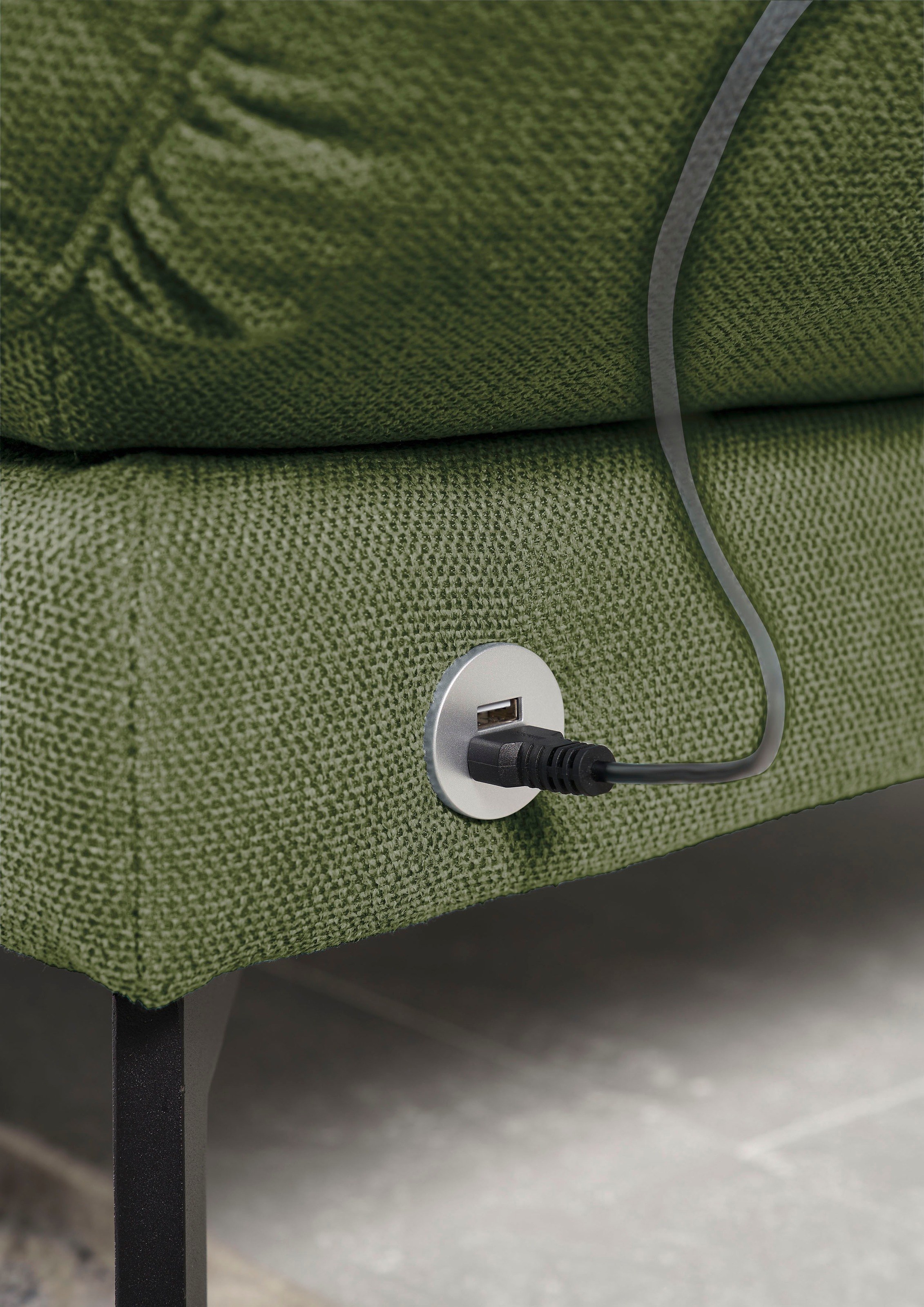 3C Candy Ecksofa »Kairo modernes Multifunktions-Sofa, bequem, L-Form«, inklusive Drehsitz, Armlehnen- und Rückenverstellung, OTTOs Choice
