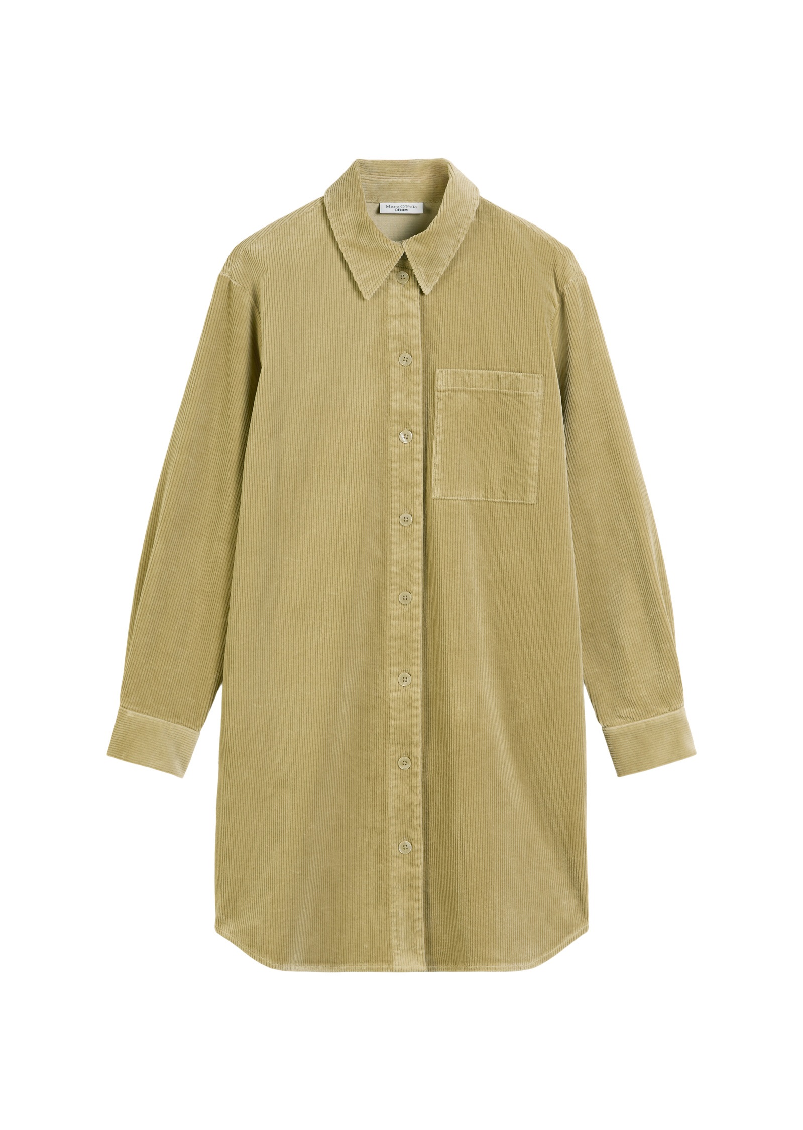 Marc O'Polo DENIM Hemdblusenkleid »aus Organic Cotton Stretch«