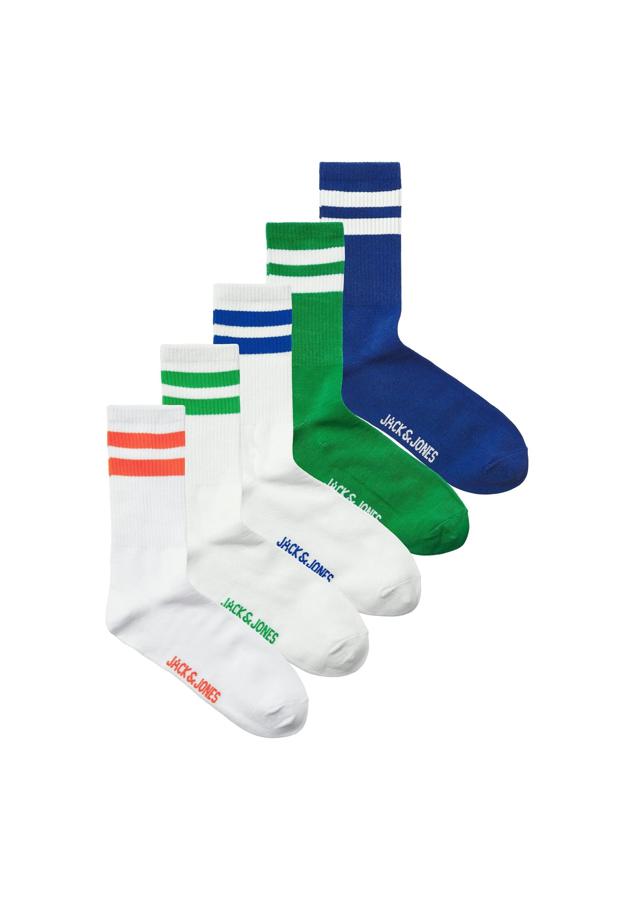 Jack & Jones Socken "Socken JACDEHLI TENNIS SOCKS 5 PACK 5er Pack" günstig online kaufen