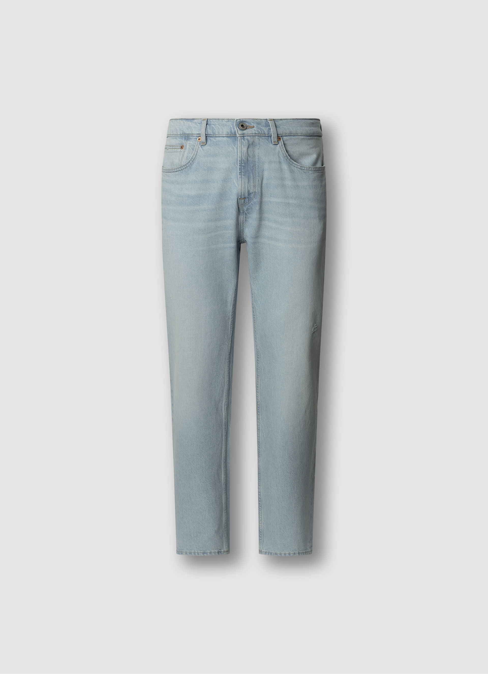 Pepe Jeans Straight-Jeans "BYRON FS POWDERED BLUE" Regular Waist günstig online kaufen
