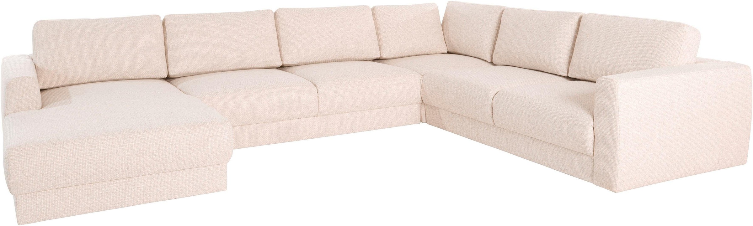 Home affaire Wohnlandschaft "Hobro U-Form" in 3 Bezugsqualitäten in vielen günstig online kaufen