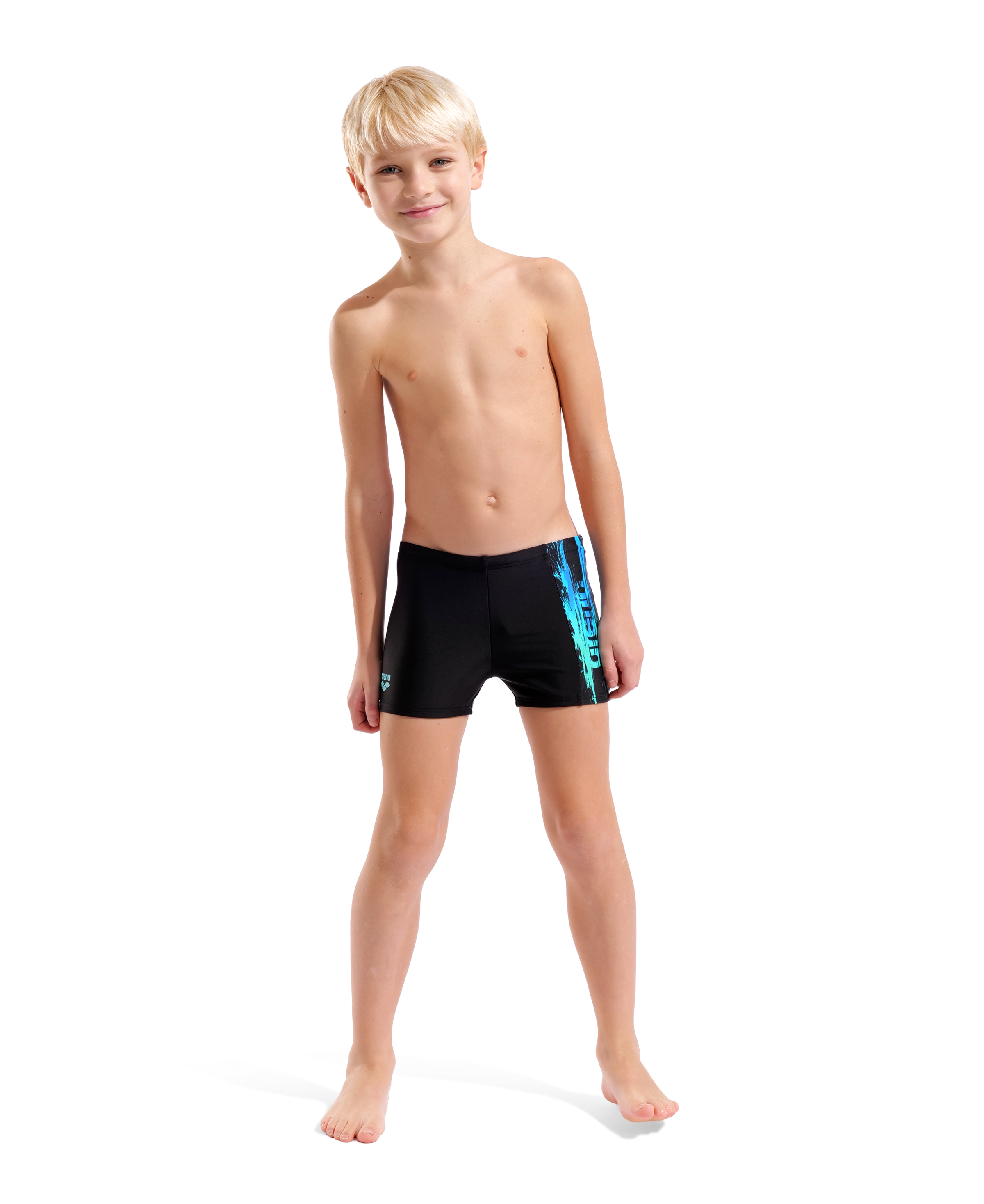 Arena Badeshorts »B ARENA PAINT SWIM SHORT« mit Stretchmaterial, chlor- und salzwasserbeständig