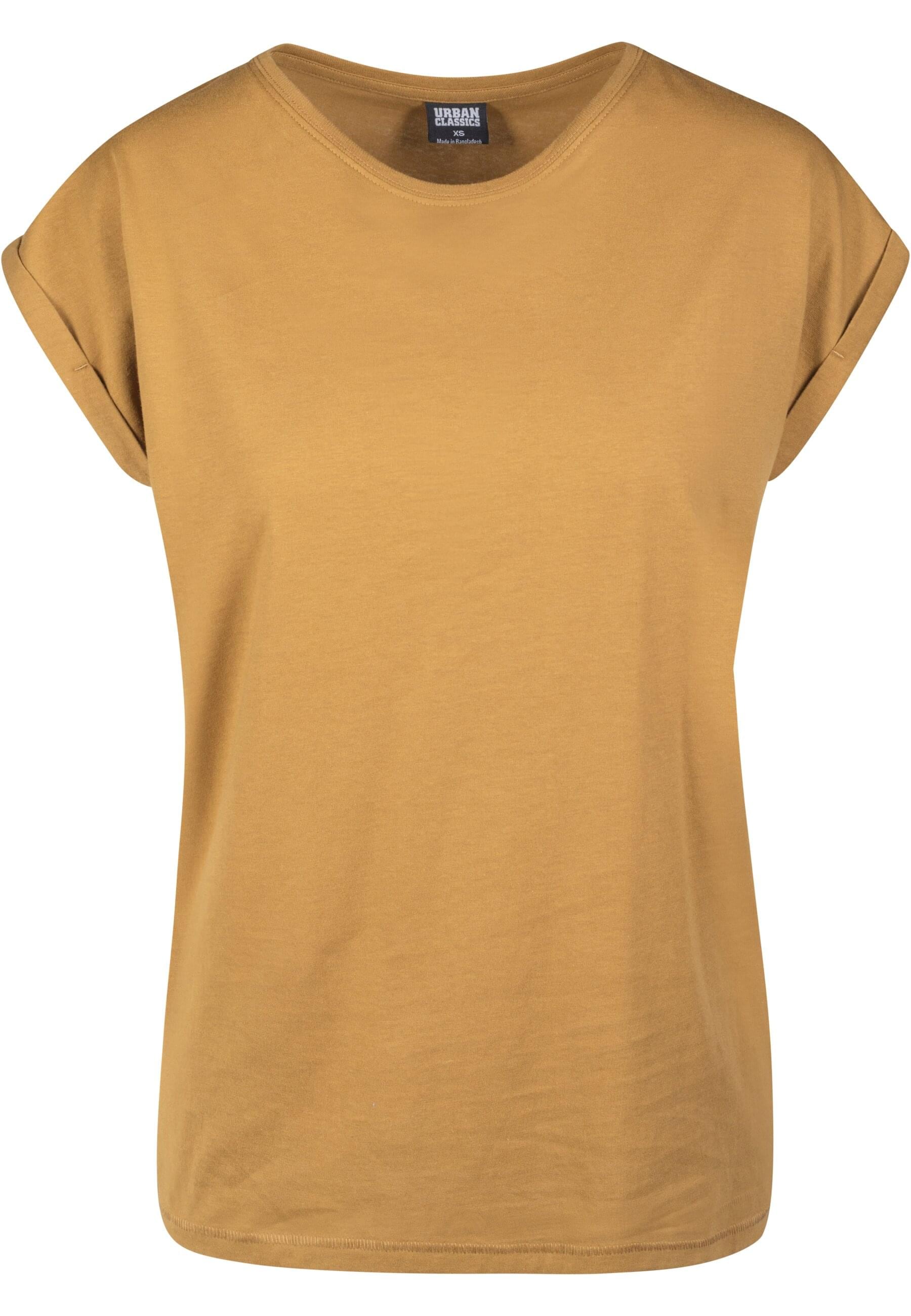URBAN CLASSICS Kurzarmshirt »Urban Classics Damen Ladies Extended Shoulder Tee«, (1 tlg.)