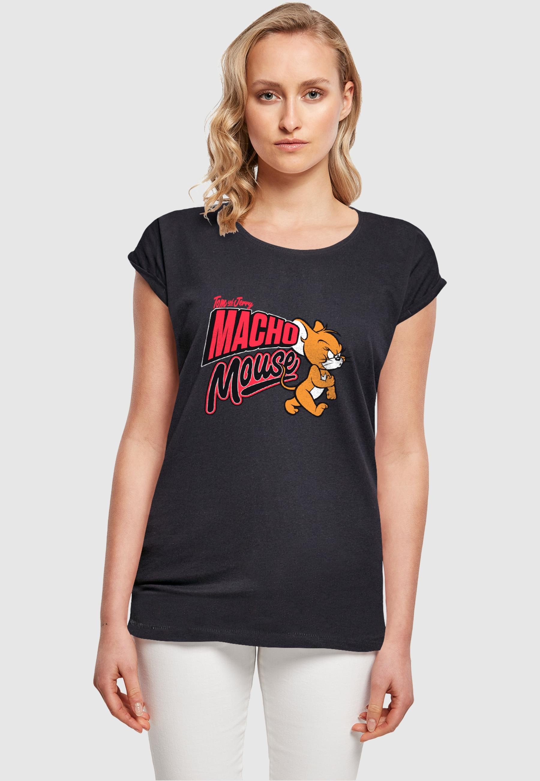 ABSOLUTE CULT T-Shirt "ABSOLUTE CULT Damen Ladies Tom and Jerry - Macho Mou günstig online kaufen