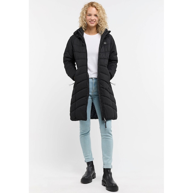 Ragwear Steppjacke »DIZZIE COAT«, mit Kapuze, Urban Streetwear Style mit  2-Way -Zipper für kaufen | BAUR