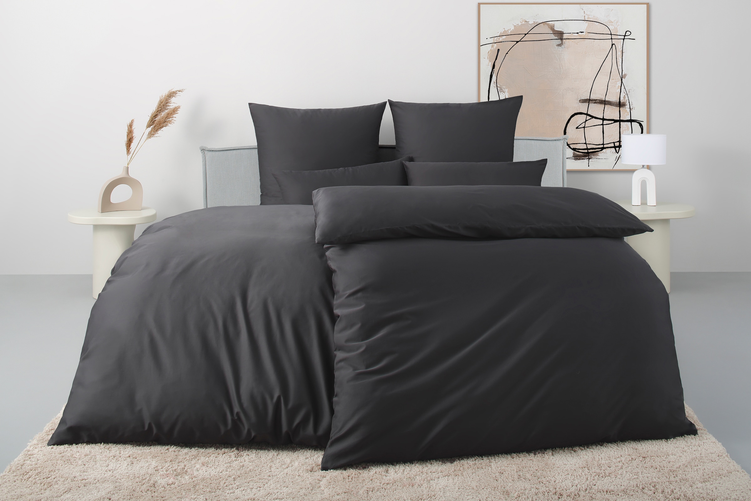 OTTO home Bettwäsche "Luisa" 2 Stk. tlg. 100% Baumwolle, ab Gr. 135x200, au günstig online kaufen