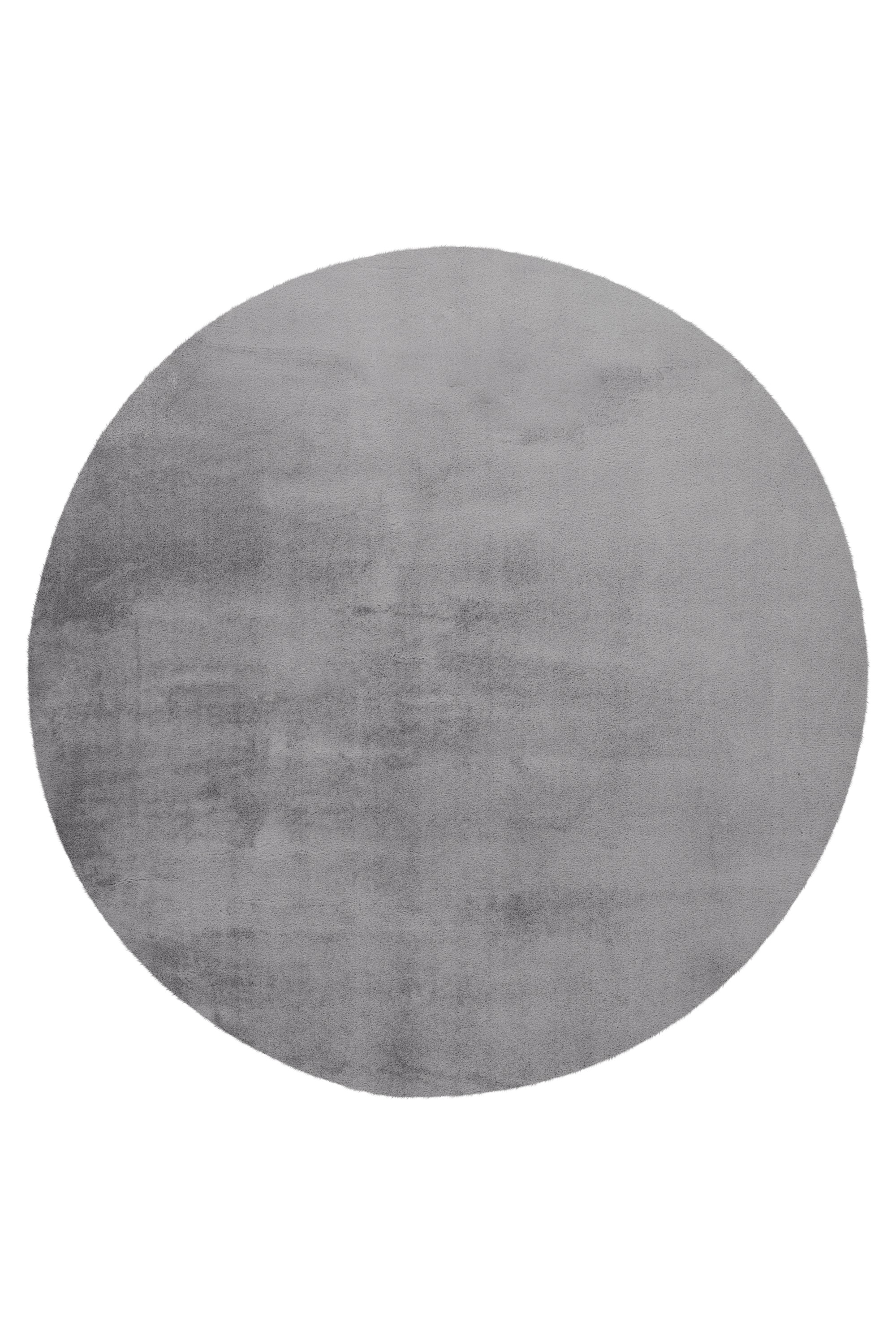 Teppich KAYOOM "Cross 425", silber, H:21mm Ø:160cm, Polyester, Teppiche, Teppich, Hochflor