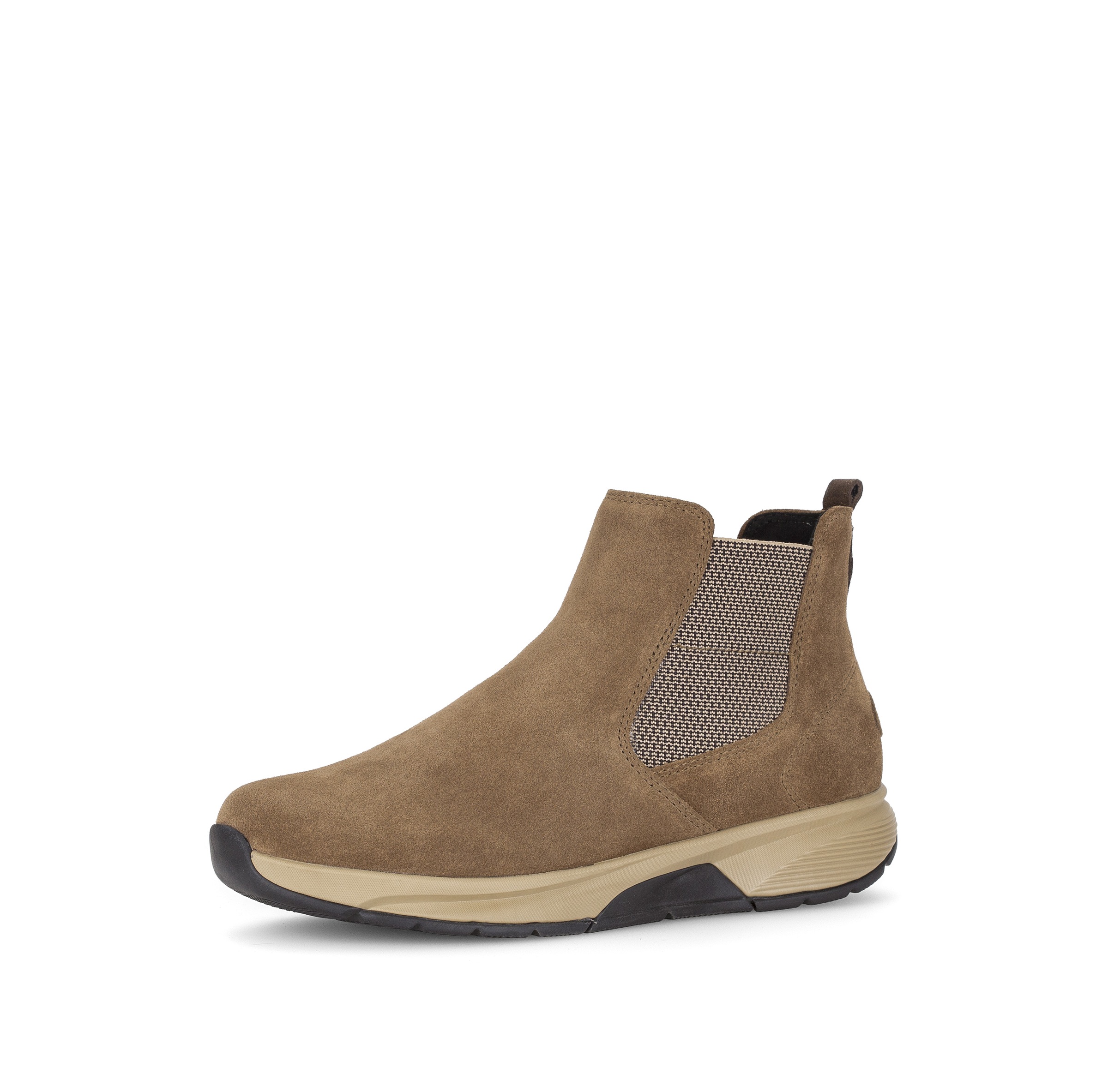 rollingsoft Chelseaboots Keilabsatz, Stiefelette mit Stretcheinsatz an der Außenseite