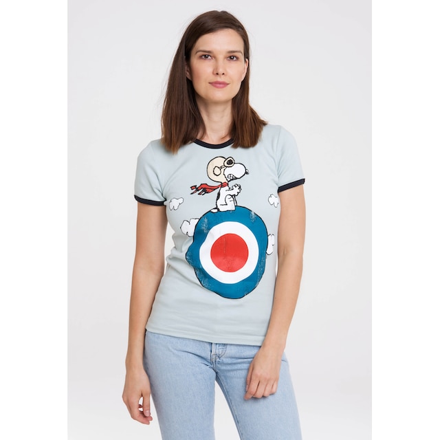 LOGOSHIRT T-Shirt »Peanuts - Snoopy«, mit lizenziertem Print für kaufen |  BAUR