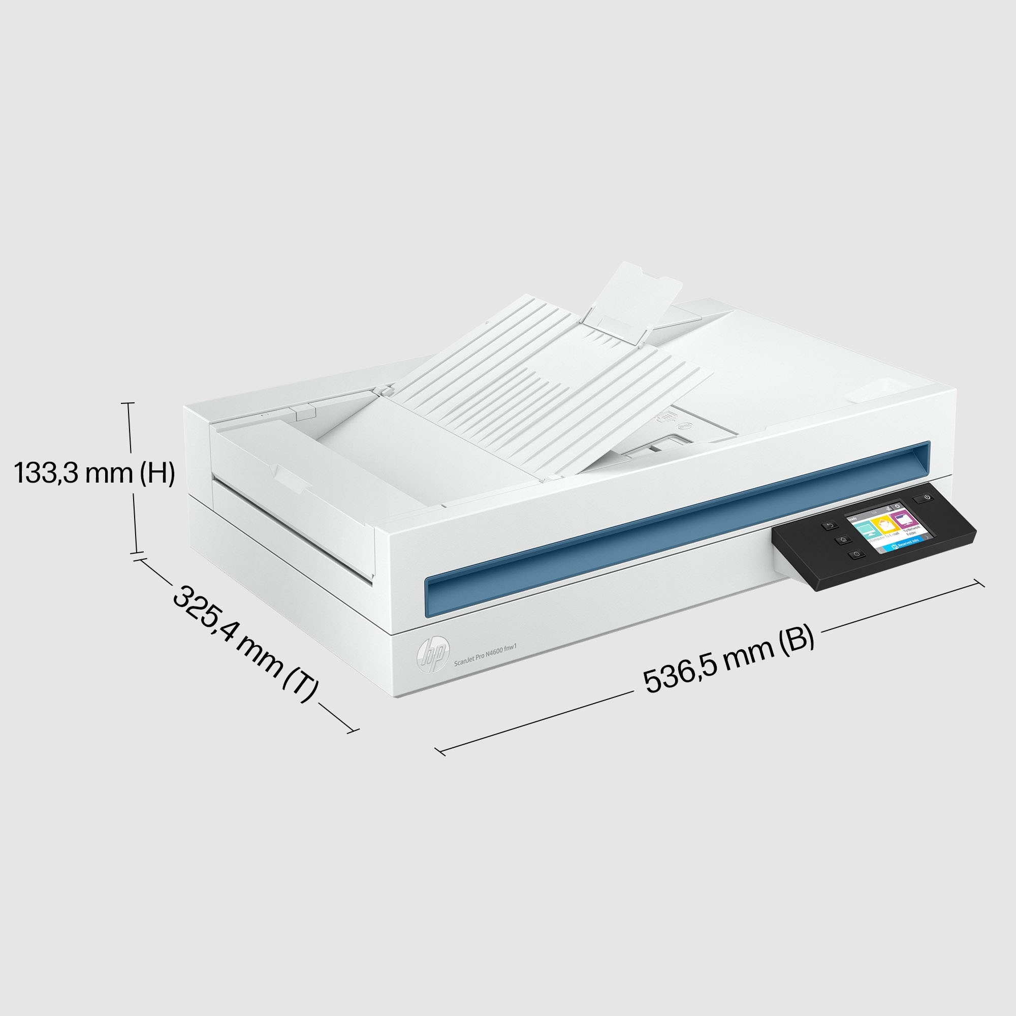 HP Scanner »Scanjet Pro N4600 fnw1«