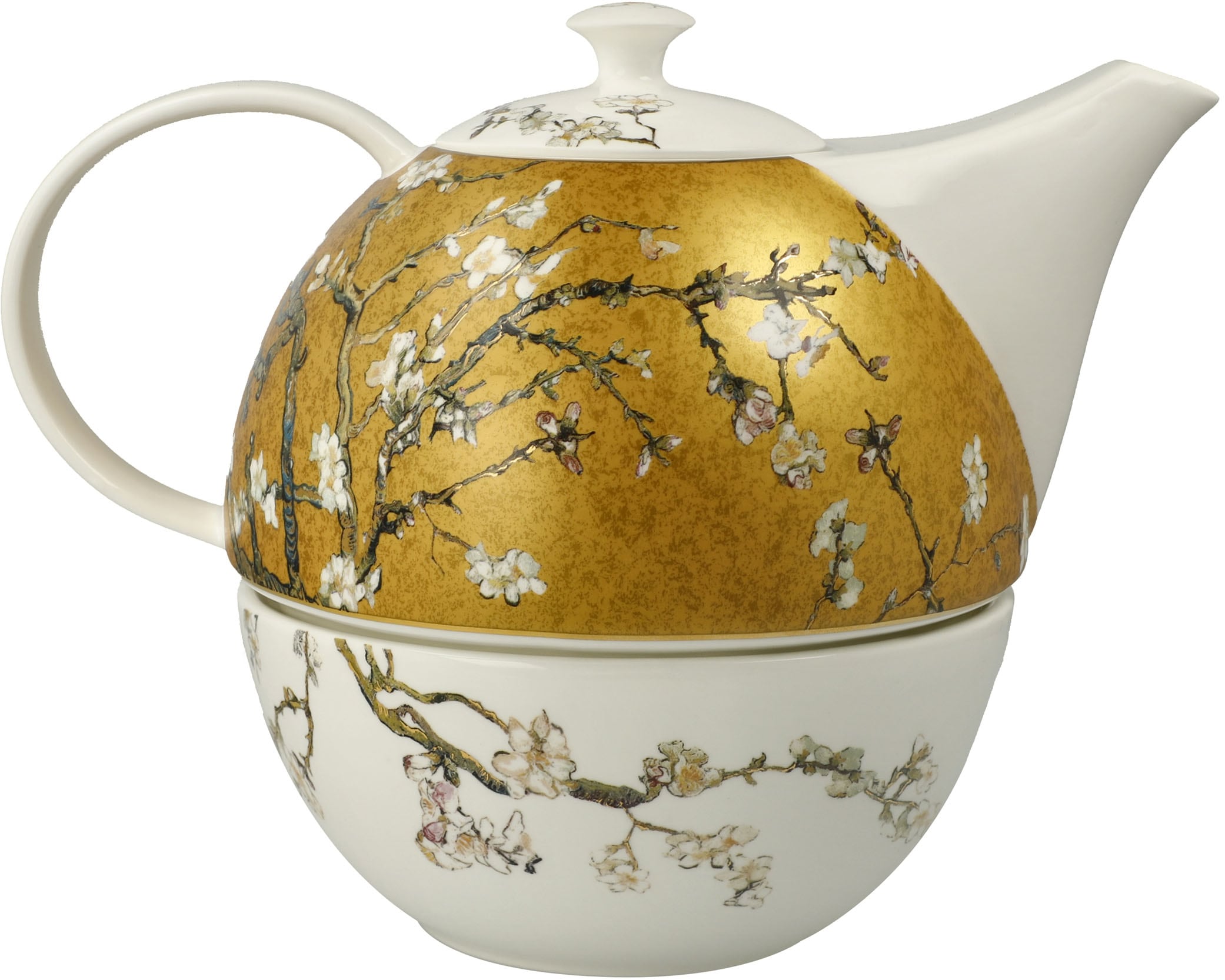 Goebel Kanne »Teekanne mit Stövchen Van Gogh- Mandelbaum« 1 Stk. tlg.