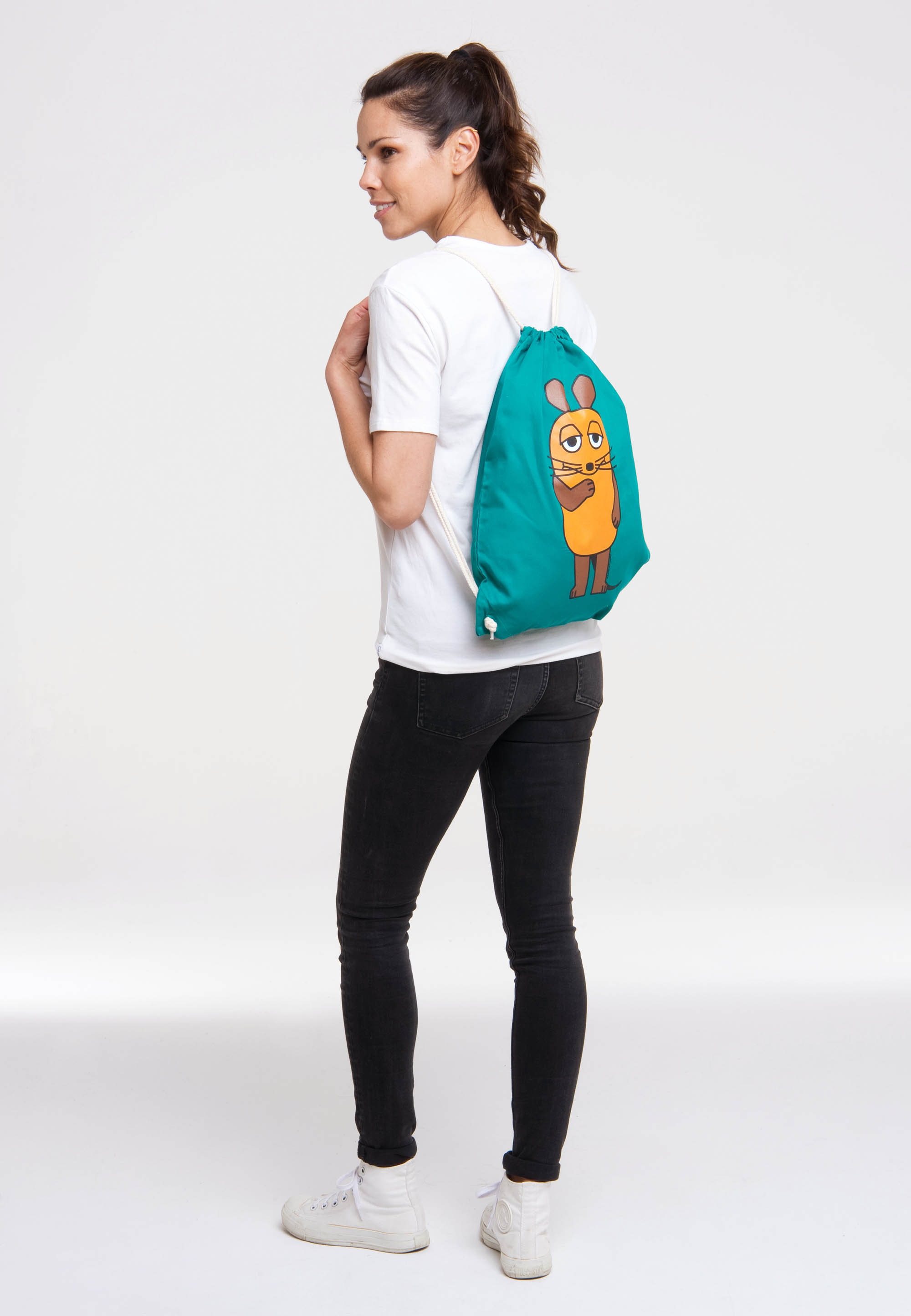 LOGOSHIRT Kulturbeutel »Turnbeutel Die Maus«, mit schönem Printmotiv