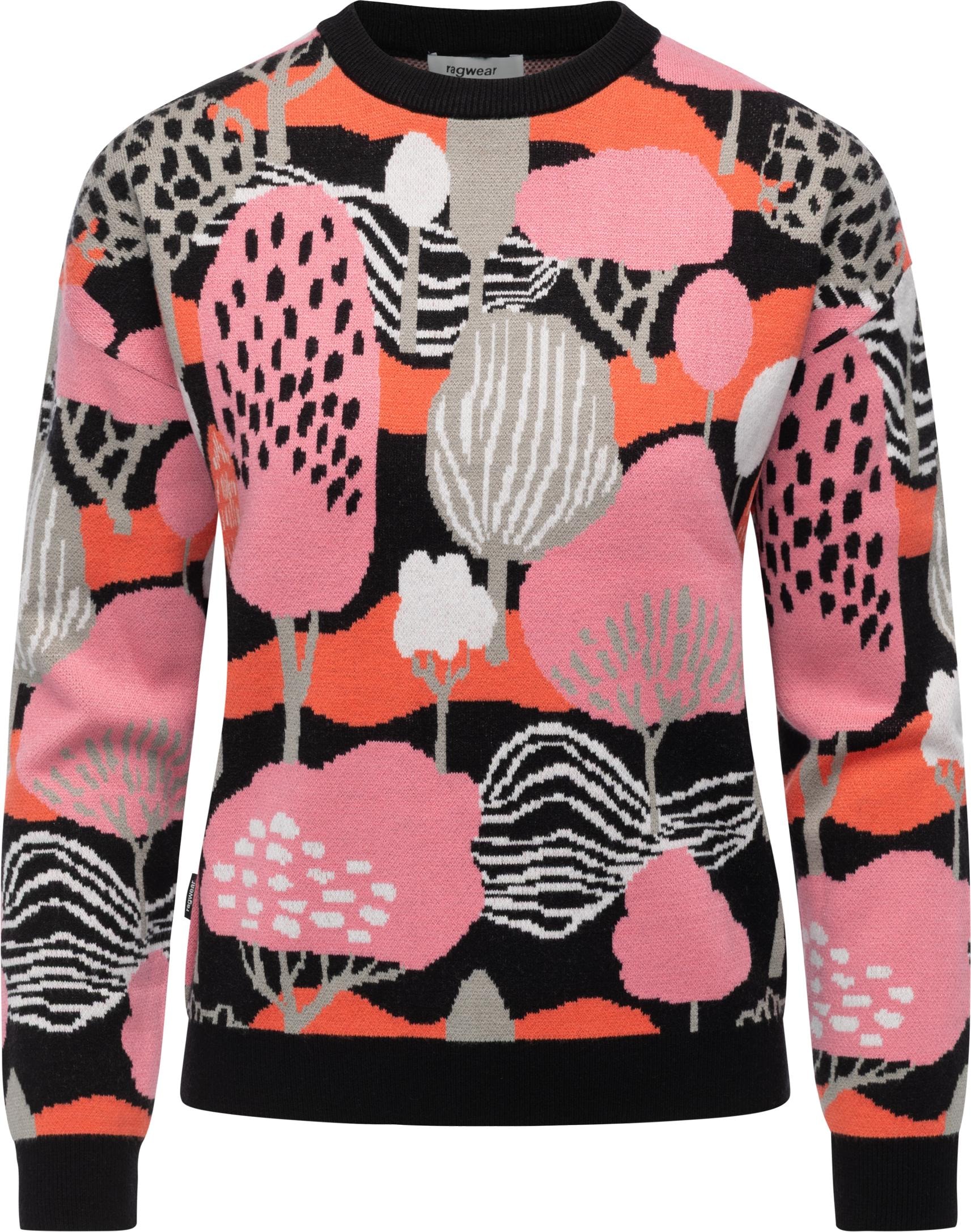 Ragwear Rundhalspullover "Treenara" Pullover in modischem Print günstig online kaufen