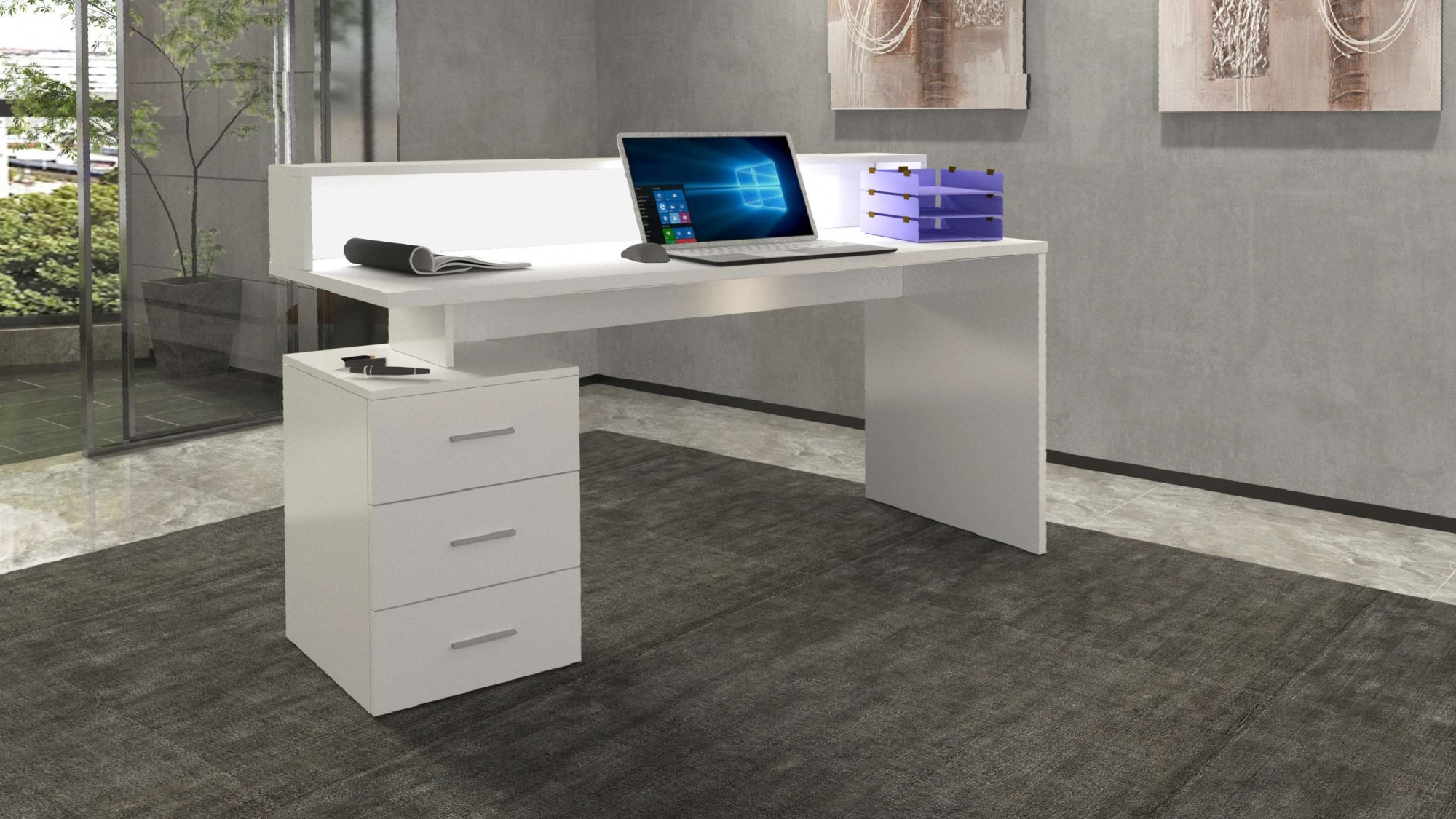 INOSIGN Schreibtisch »NEW SELINA«, hochwertiges ital. Design