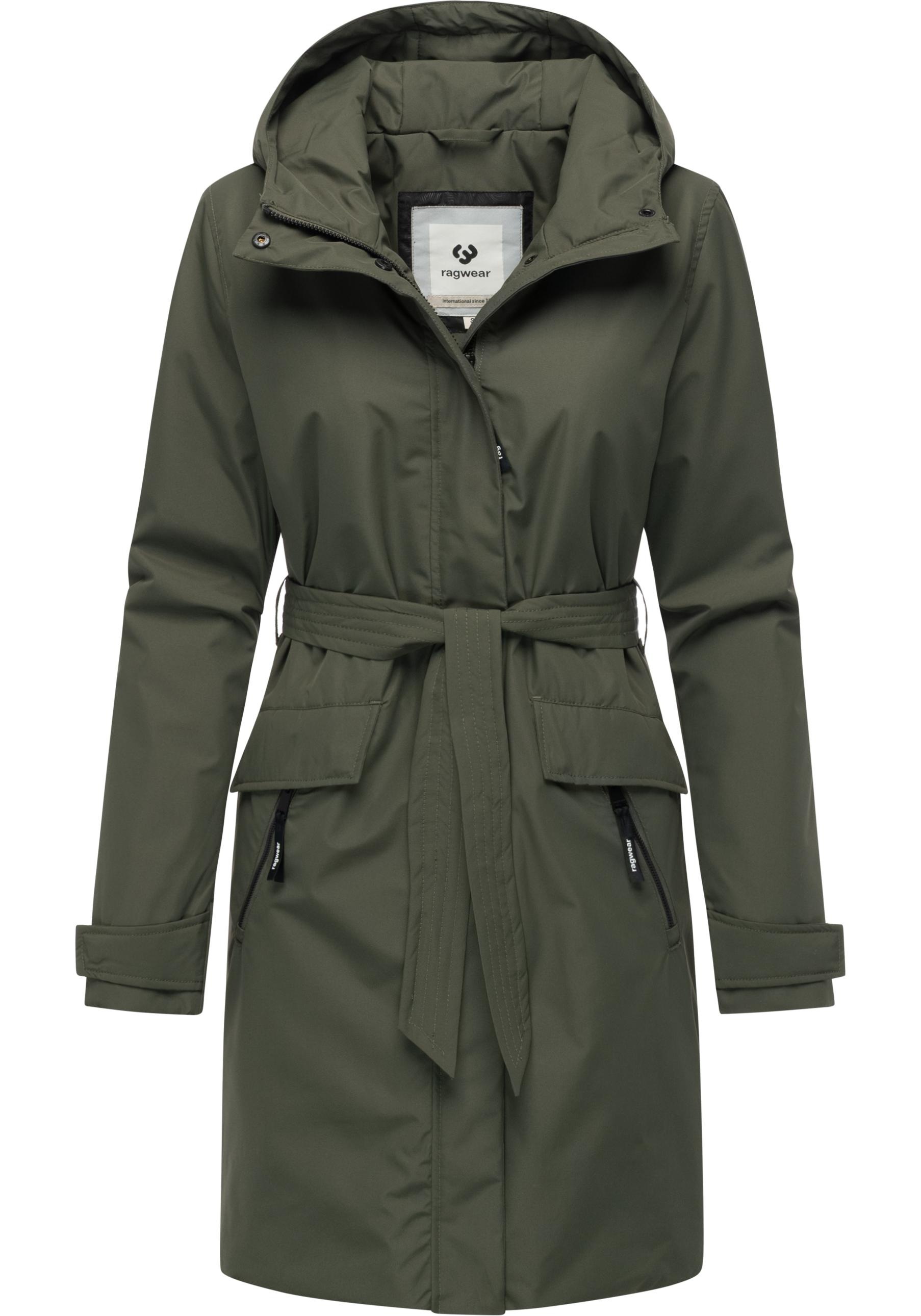 Ragwear Kurzmantel "Horatia Warm YOUMODO" Wasserdichter Wintermantel mit Bi günstig online kaufen