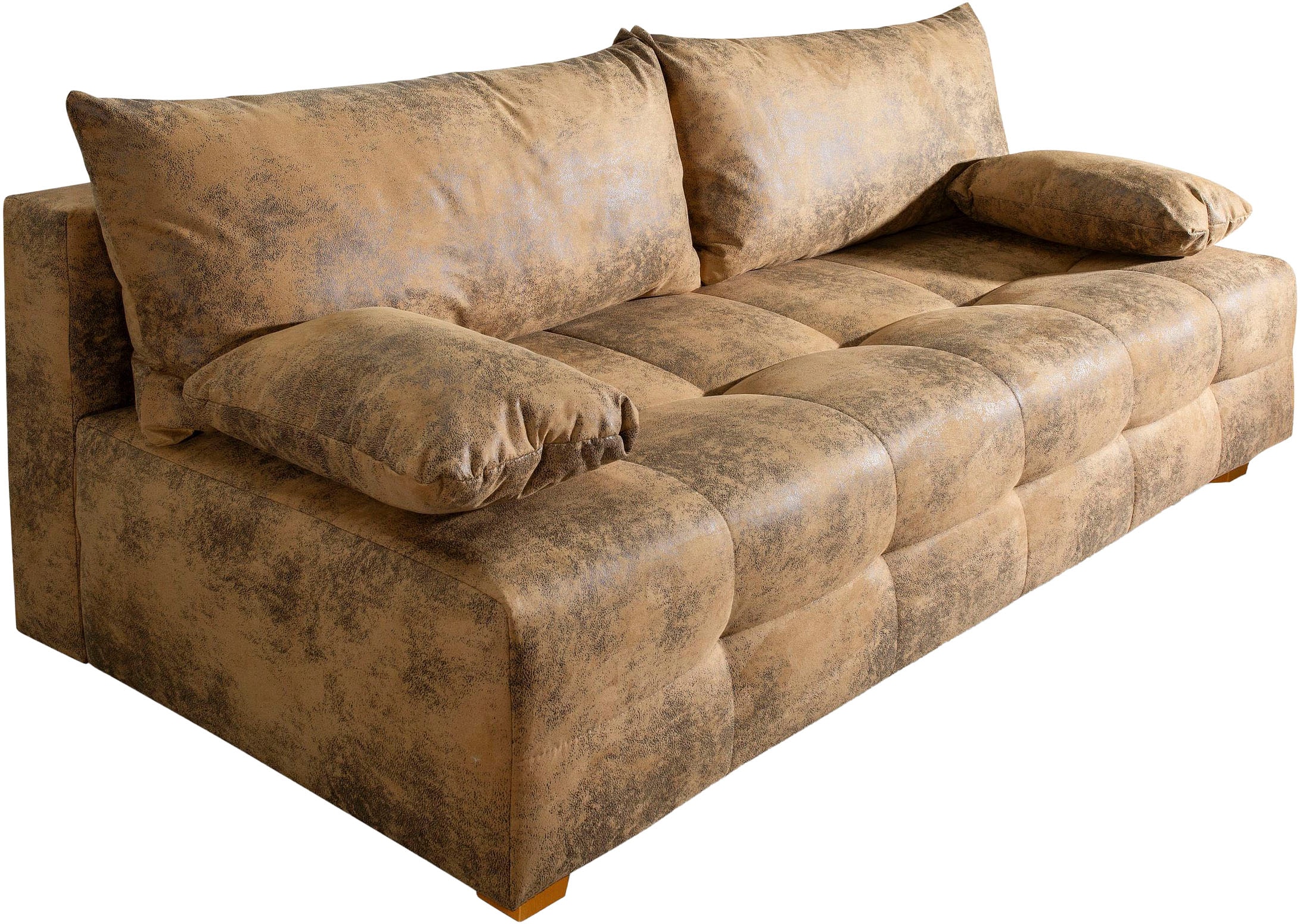 COLLECTION AB Schlafsofa »Bella«, Schlafsofa,Bettkasten,Bonellfederkern,Rückenkissen,Armlehnenkissen