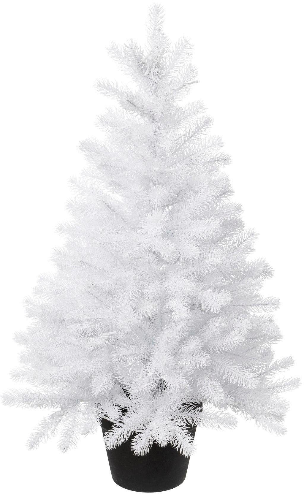 Creativ deco Künstlicher Weihnachtsbaum »Weihnachtsdeko, BAUR Christbaum, Topf im künstlicher kaufen Tannenbaum«, 