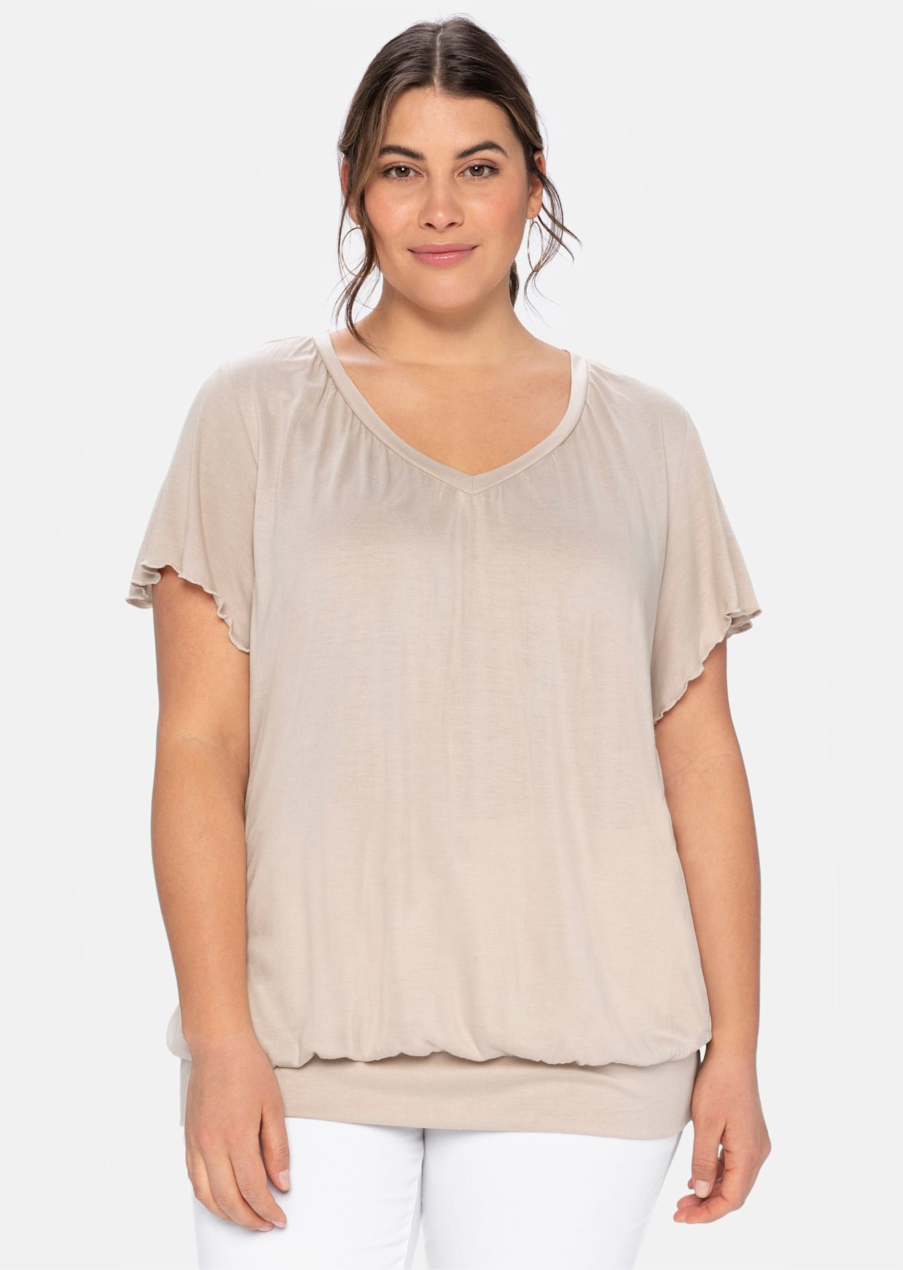 Sheego T-Shirt "T-Shirt", (1 tlg.) günstig online kaufen