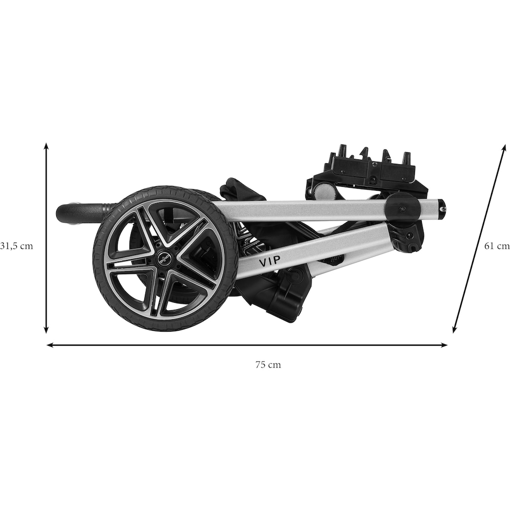 Hartan Kombi-Kinderwagen »Vip GTS«, 22 kg