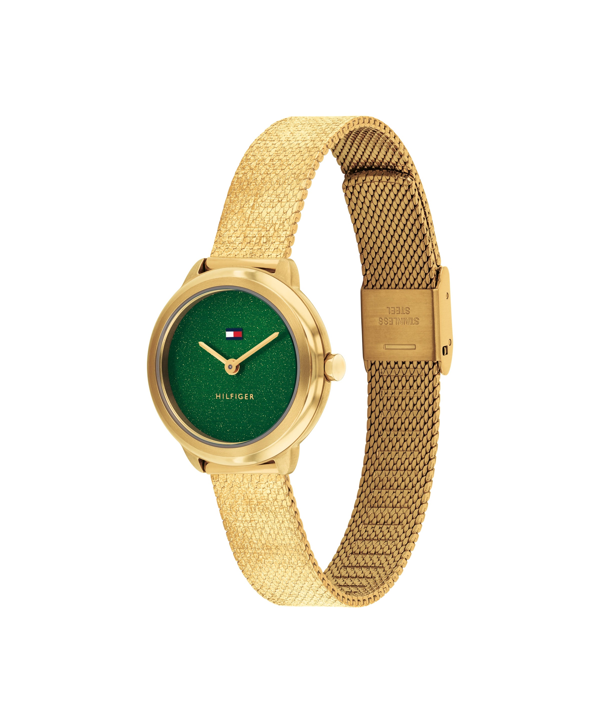 Tommy Hilfiger Quarzuhr »DEMI« Armbanduhr, Damenuhr, Edelstahlarmband, analog