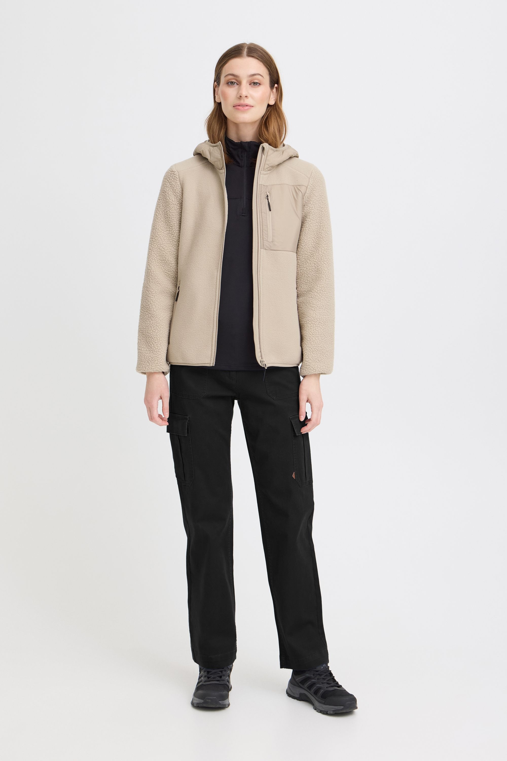 North Bend Fleecejacke "Fleecejacke NBMattea W" günstig online kaufen