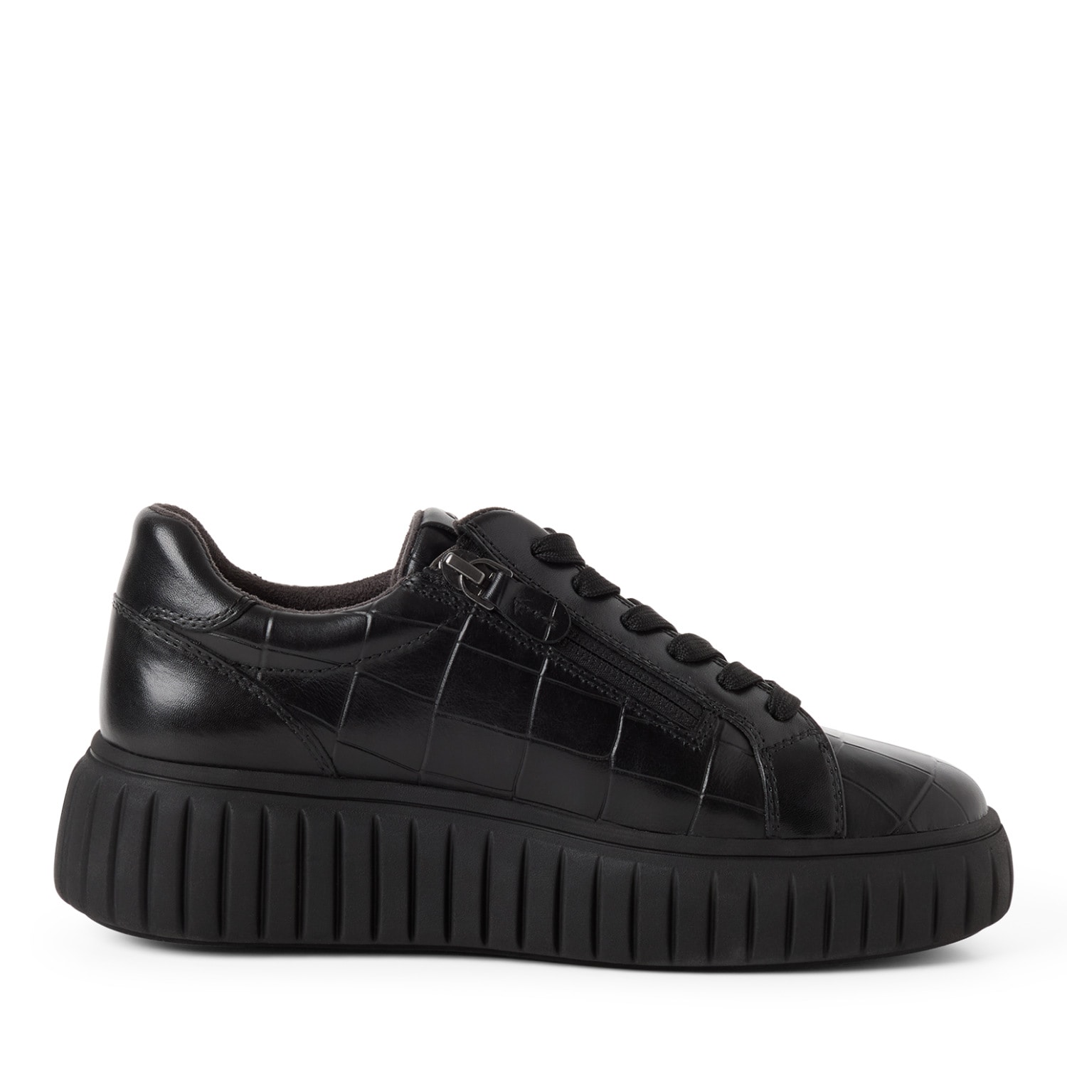 Tamaris Plateausneaker  Freizeitschuh, Halbschuh, Schnürschuh mit Ziernähten