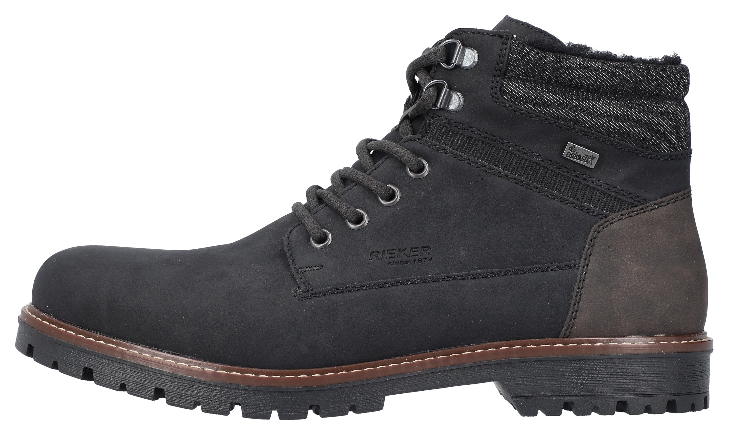 Rieker Winterstiefelette, Winterboots, Schnürstiefelette mit TEX-Membran