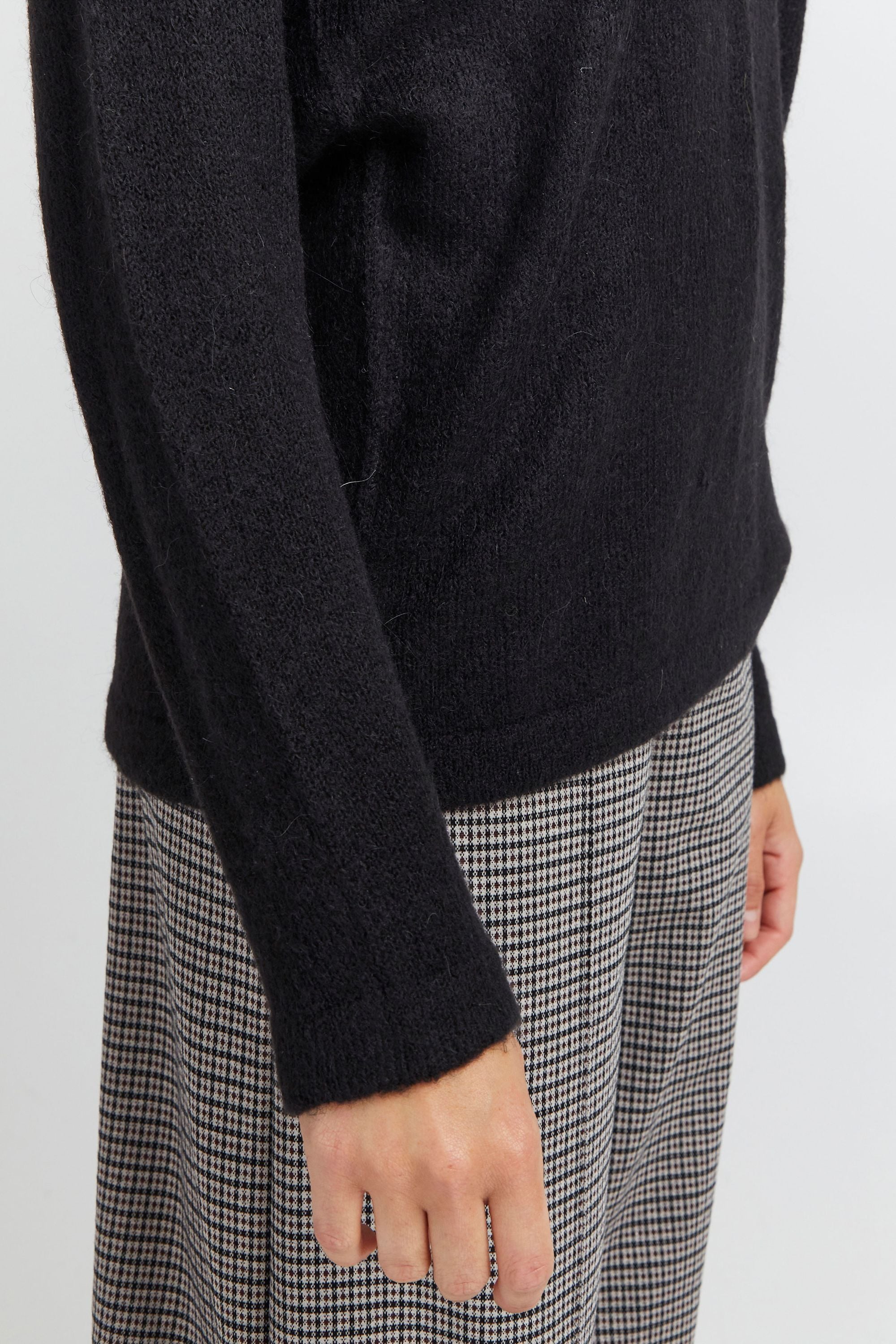 Ichi Strickfleece-Pullover »Strickpullover IHKamara«