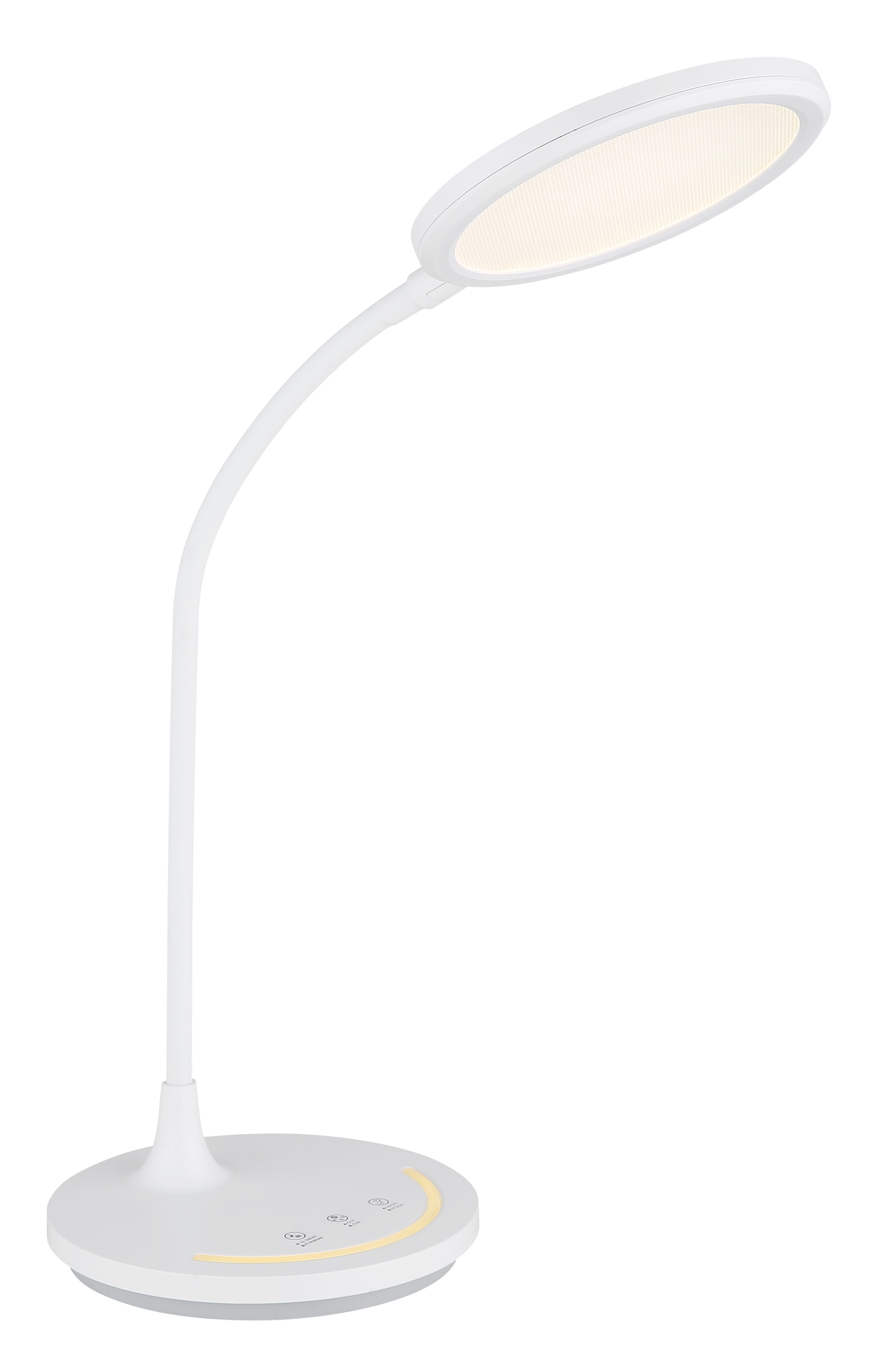 GLOBO LIGHTING Tischleuchte »KENNY« LED-Modul 1 Stk. warmweiß - kaltweiß Tischlampe Nachttischlampe Deko-Tischleuchte Schlafzimmer