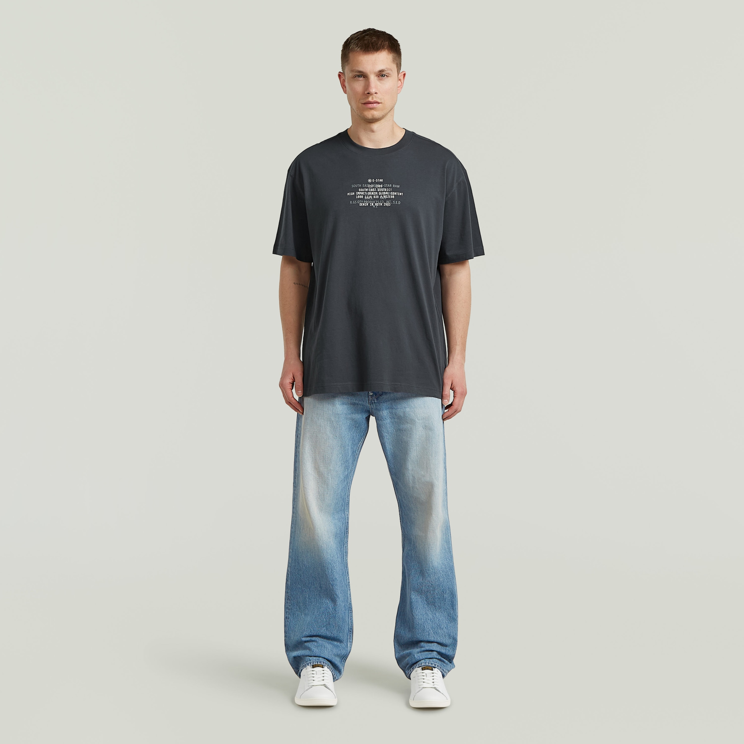 G-STAR T-Shirt »Multi Text Relaxed«