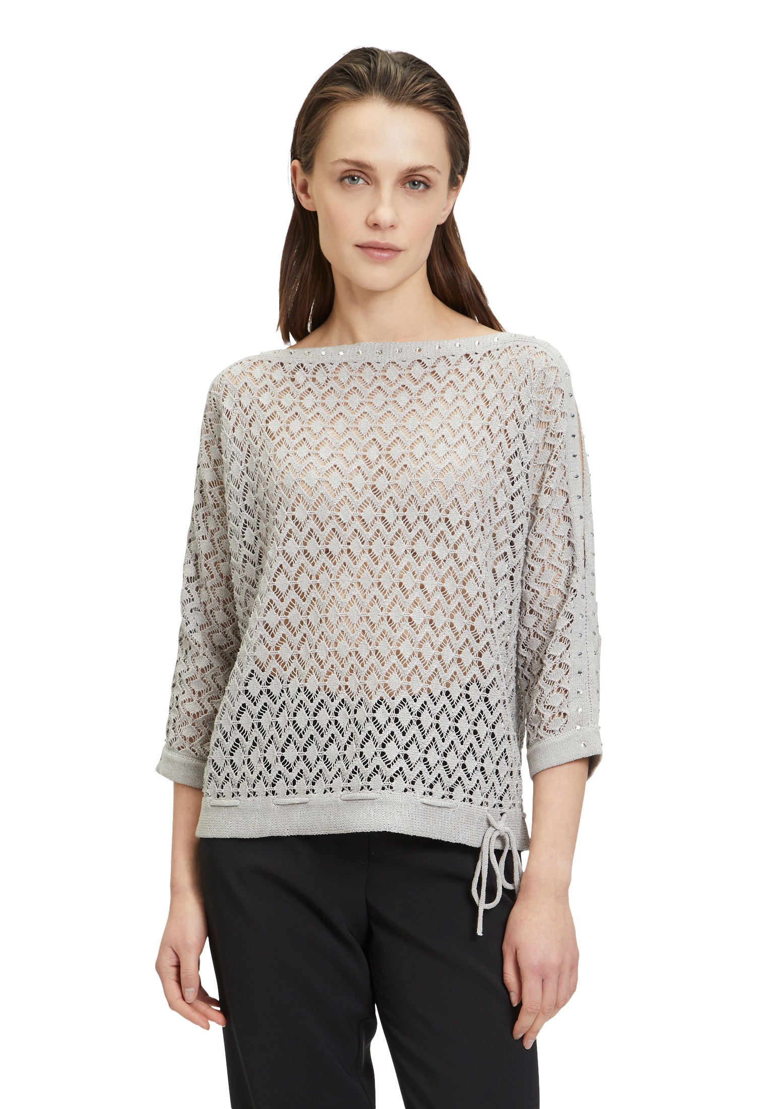 Betty Barclay Strickpullover "Betty Barclay Lochstrick-Pullover mit Lochmus günstig online kaufen