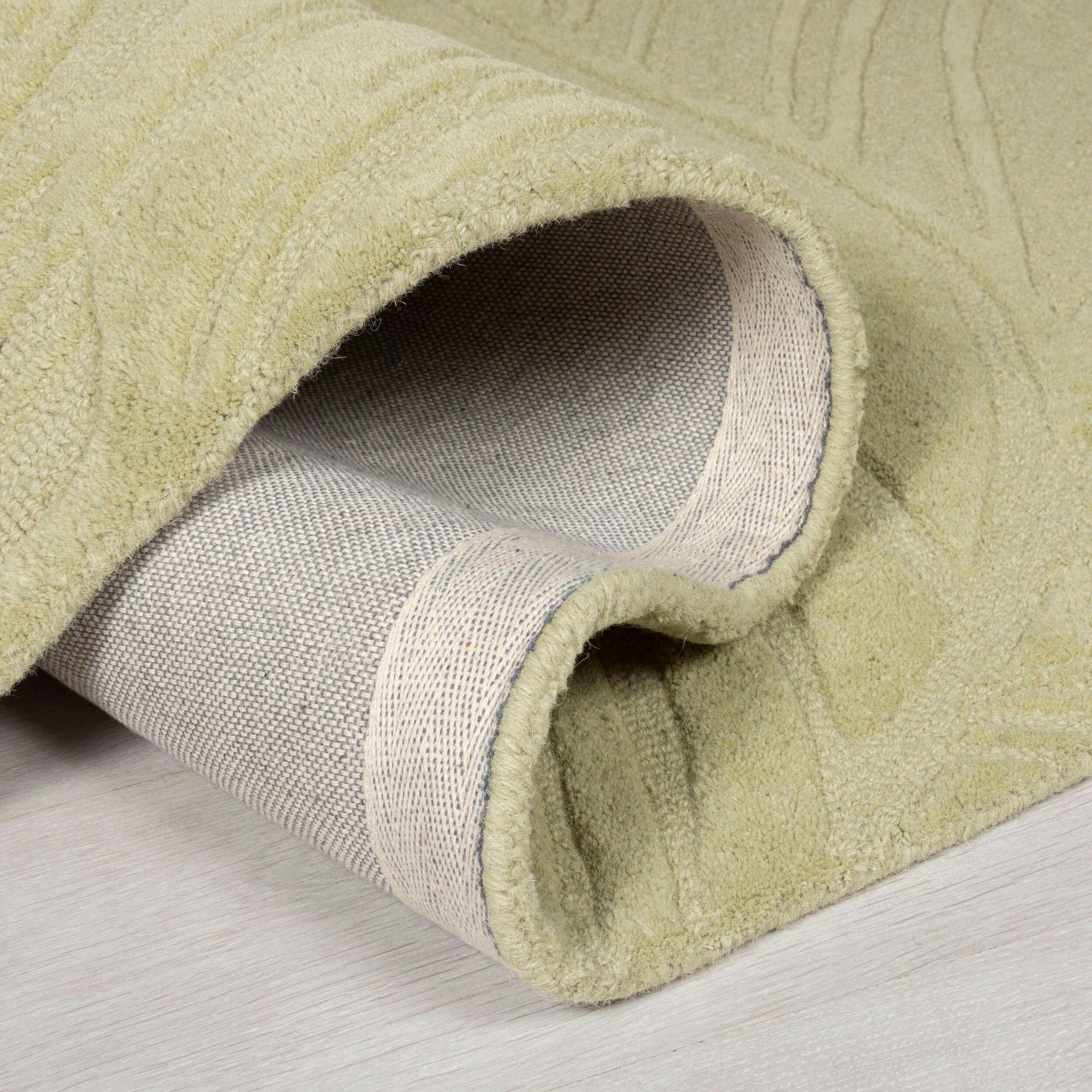 Flair Rugs Lino Leaf Rug Green 120x170cm 2