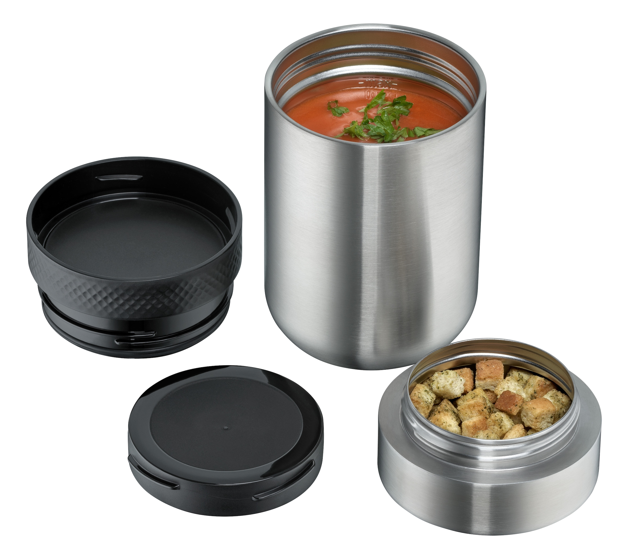 WMF Thermobehälter »My2Go«, (Set, 2 tlg.), 500 ml (12h kalt, 6h warm) + 200 ml