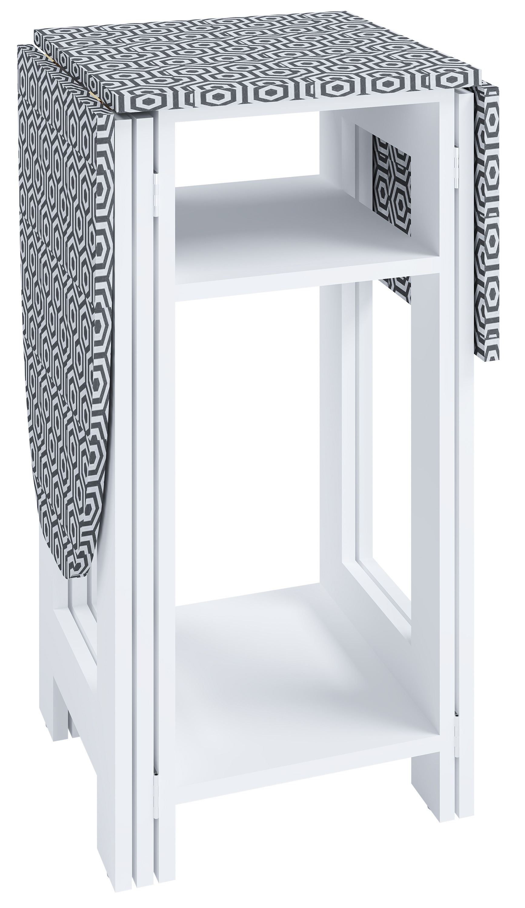 Thumbnail - VCM Kommode "Holz Kommode Sideboard Bügelbrett Bigalos" 1 Stk. tlg.