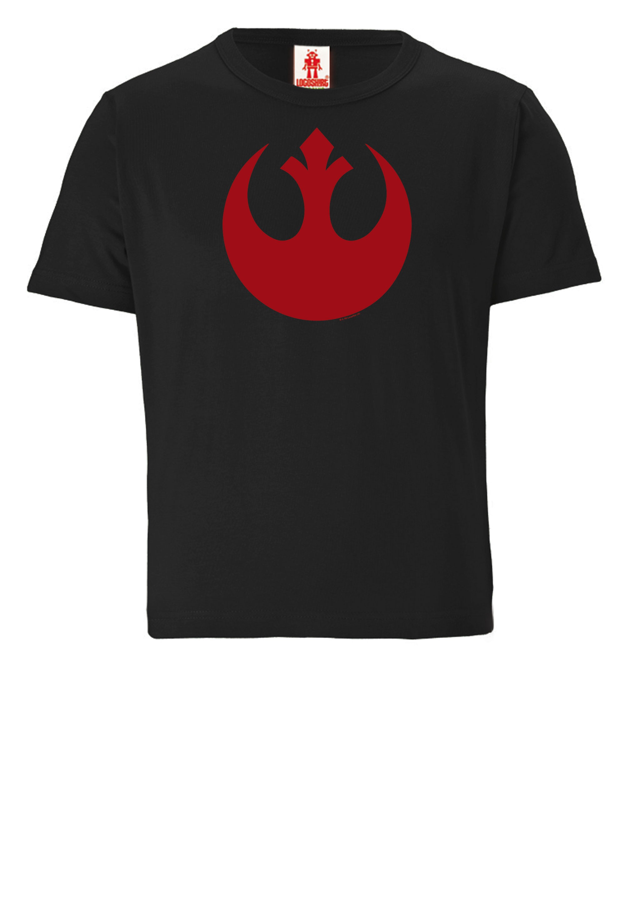 LOGOSHIRT T-Shirt »Star Wars Rebel Alliance«, mit auffälligem Frontprint